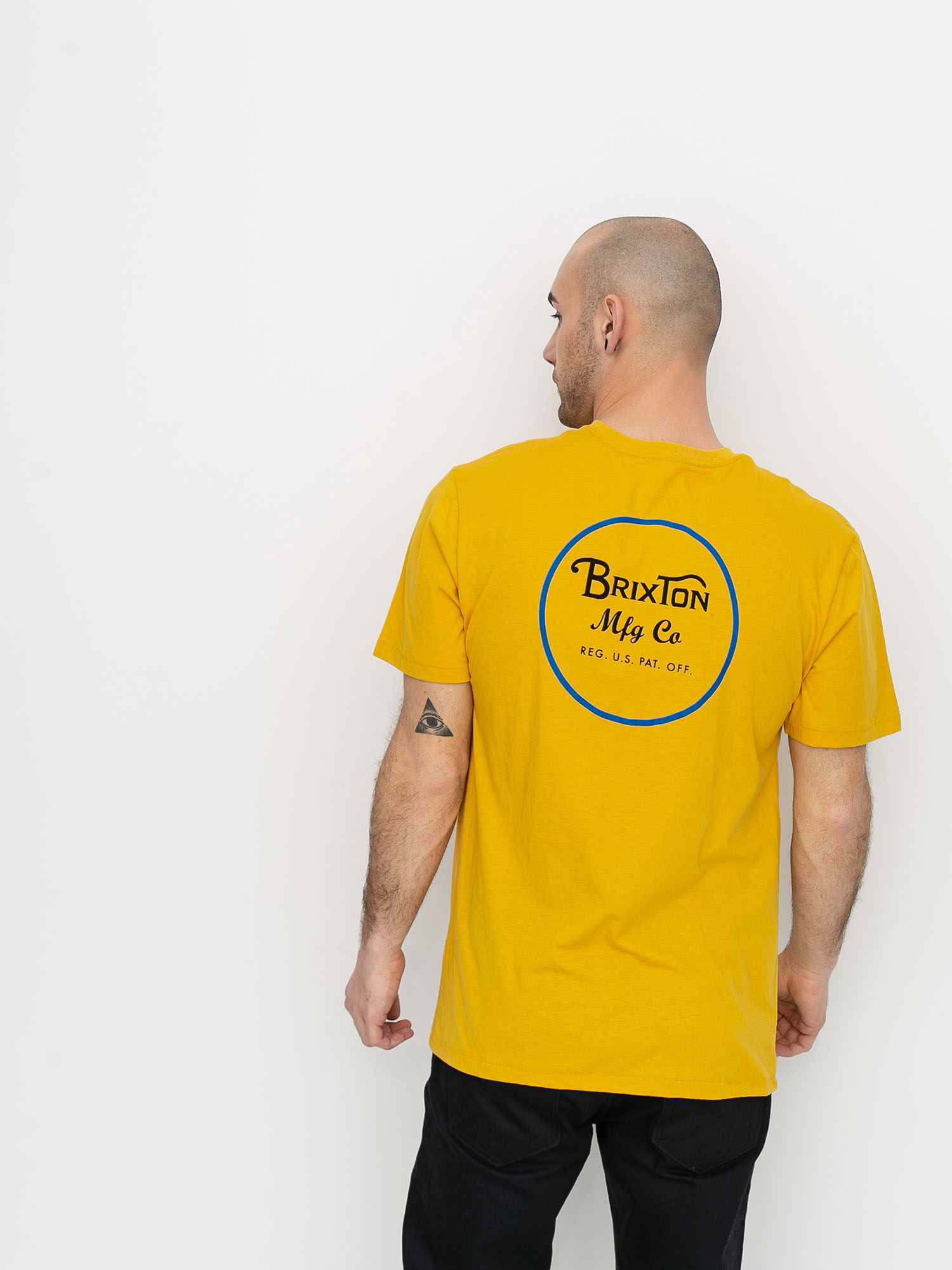 Brixton Wheeler II Prem Ujjatlan felső (sunset yellow)