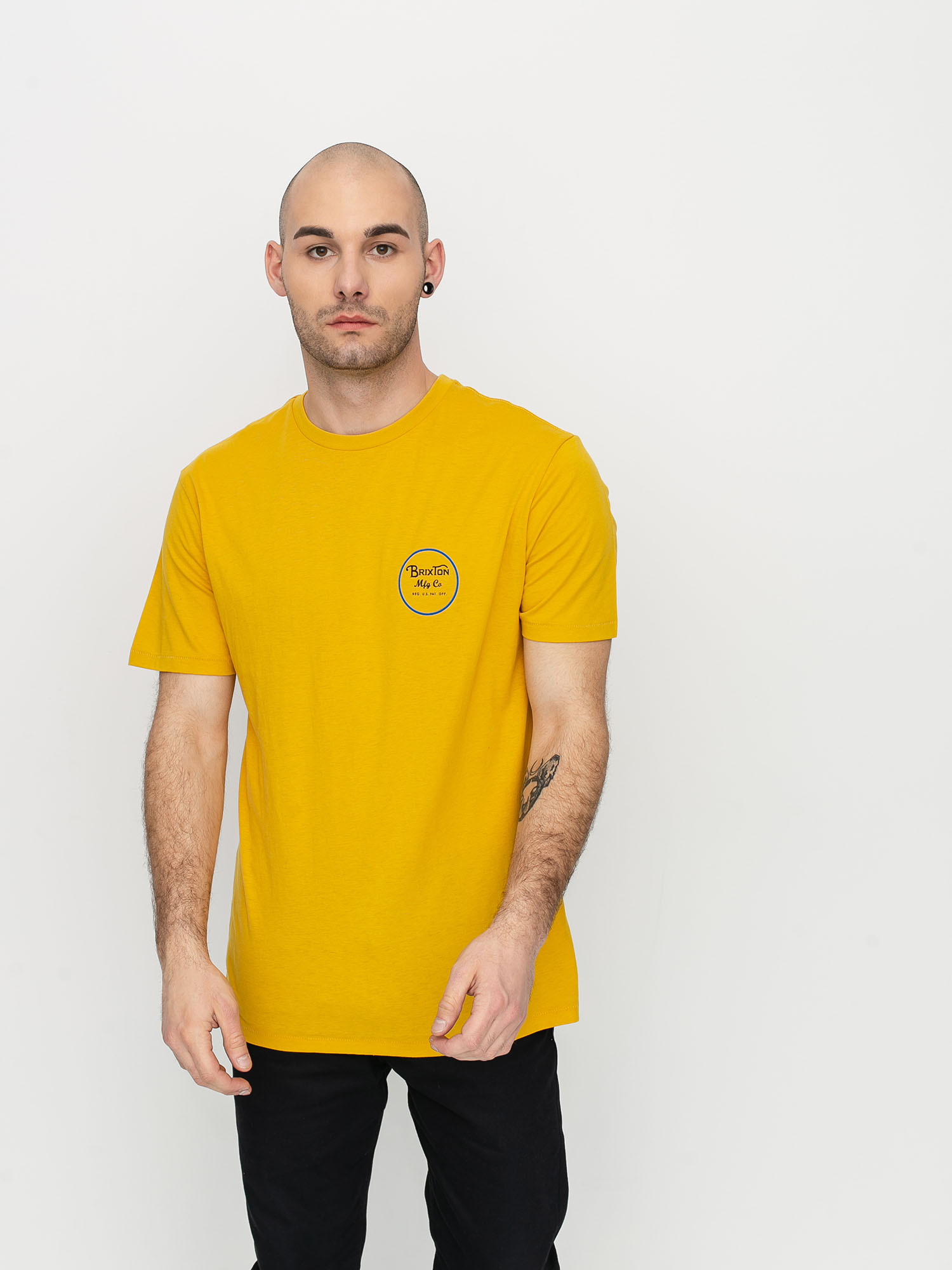 Brixton Wheeler II Prem Ujjatlan felső (sunset yellow)