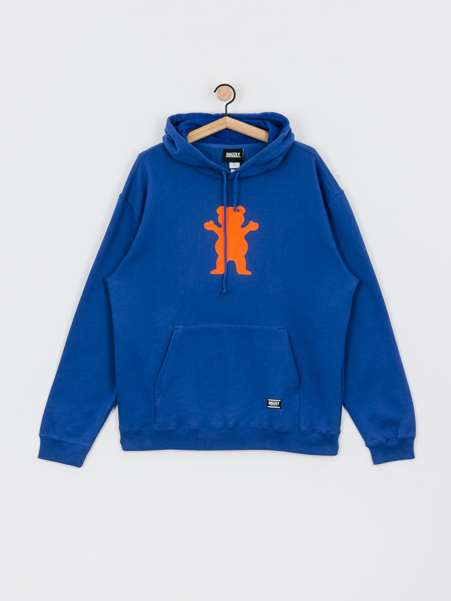 Grizzly Griptape Og Bear HD Kapucnis pulóver (royal)