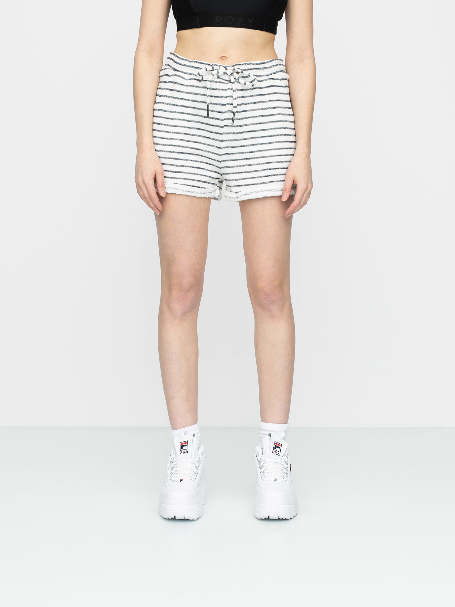 Roxy Trippin Short Stripe Wmn Rövidnadrág (mood indigo zoupla horizontale)