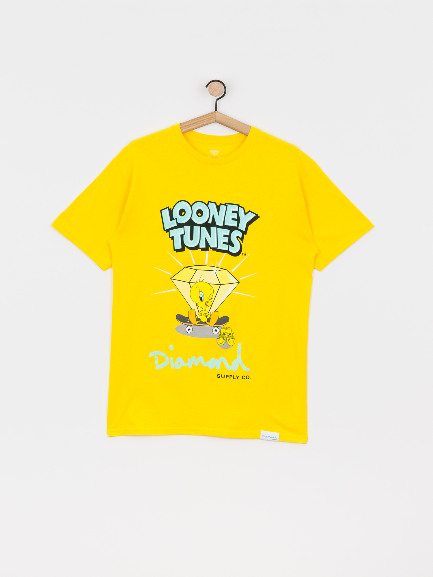Diamond Supply Co. Tweety Skate Ujjatlan felső (yellow)