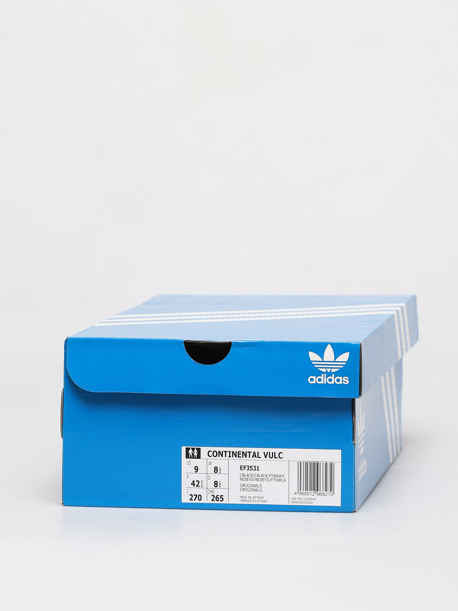 adidas Originals Continental Vulc Cipők (cblack/cblack/ftwwht)