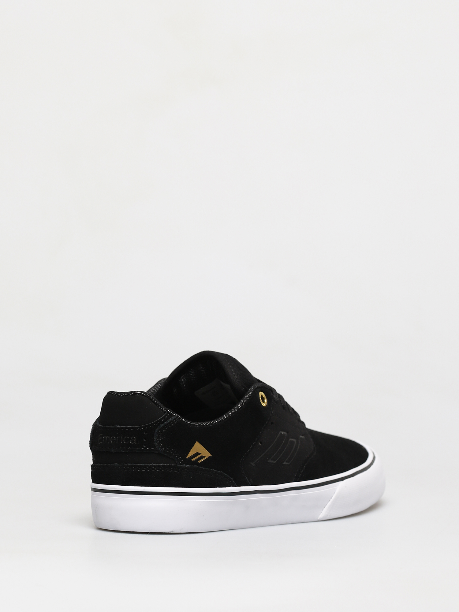 Emerica The Low Vulc Cipők (black/gold/white)