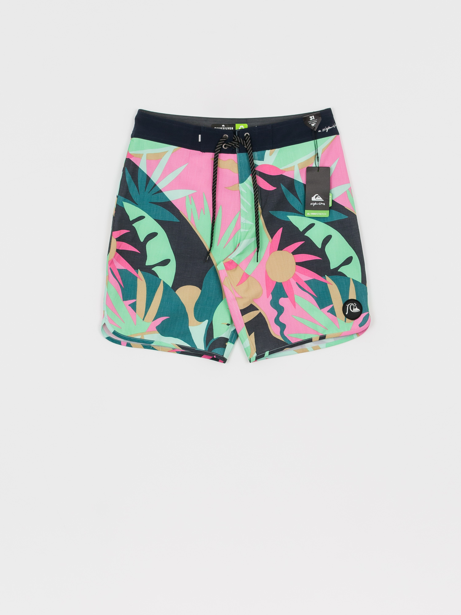 Quiksilver Highline Tropical Flow 19 Boardshort (beach glass)