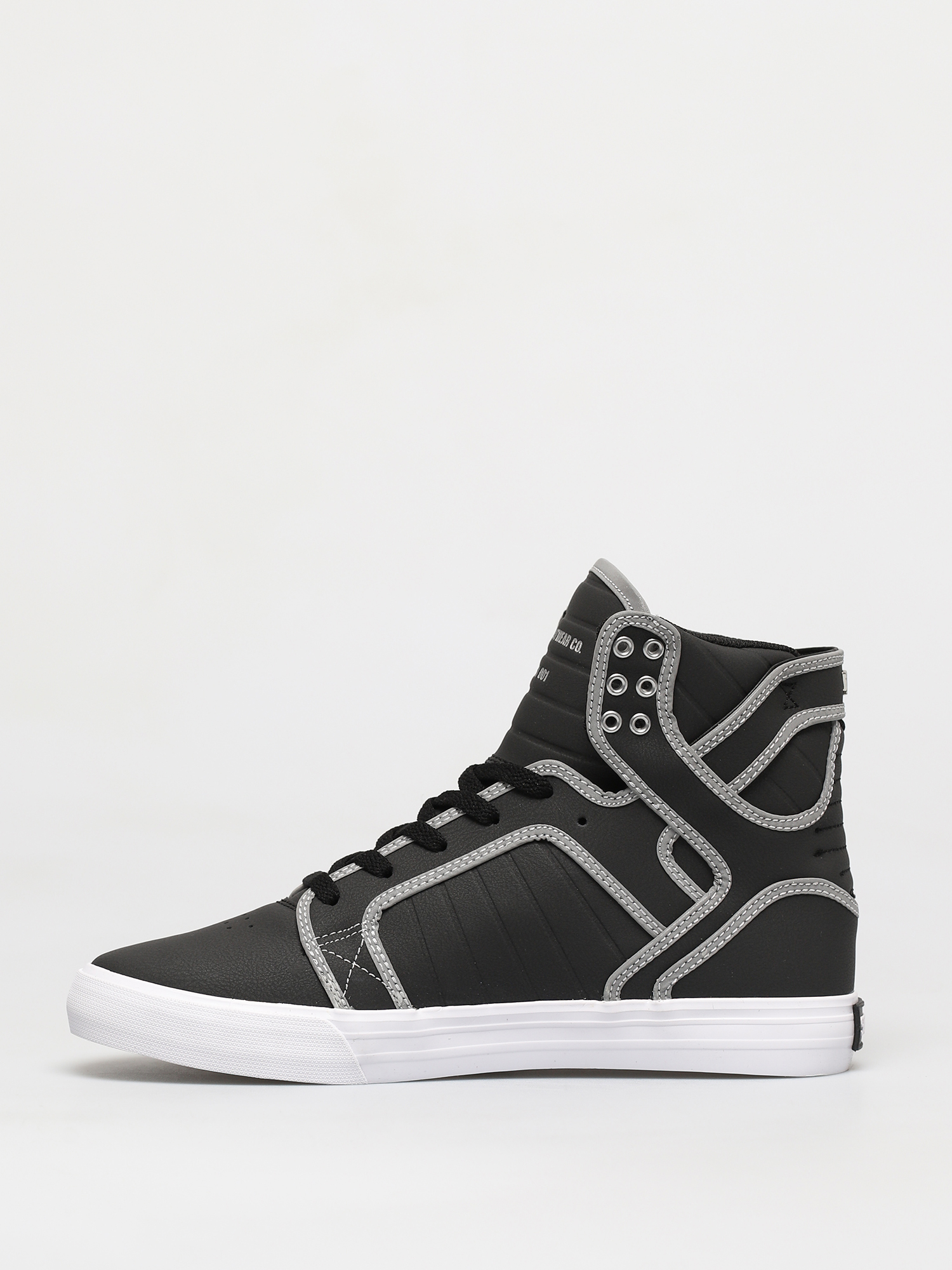 Supra Skytop Cipők (black/reflect white)