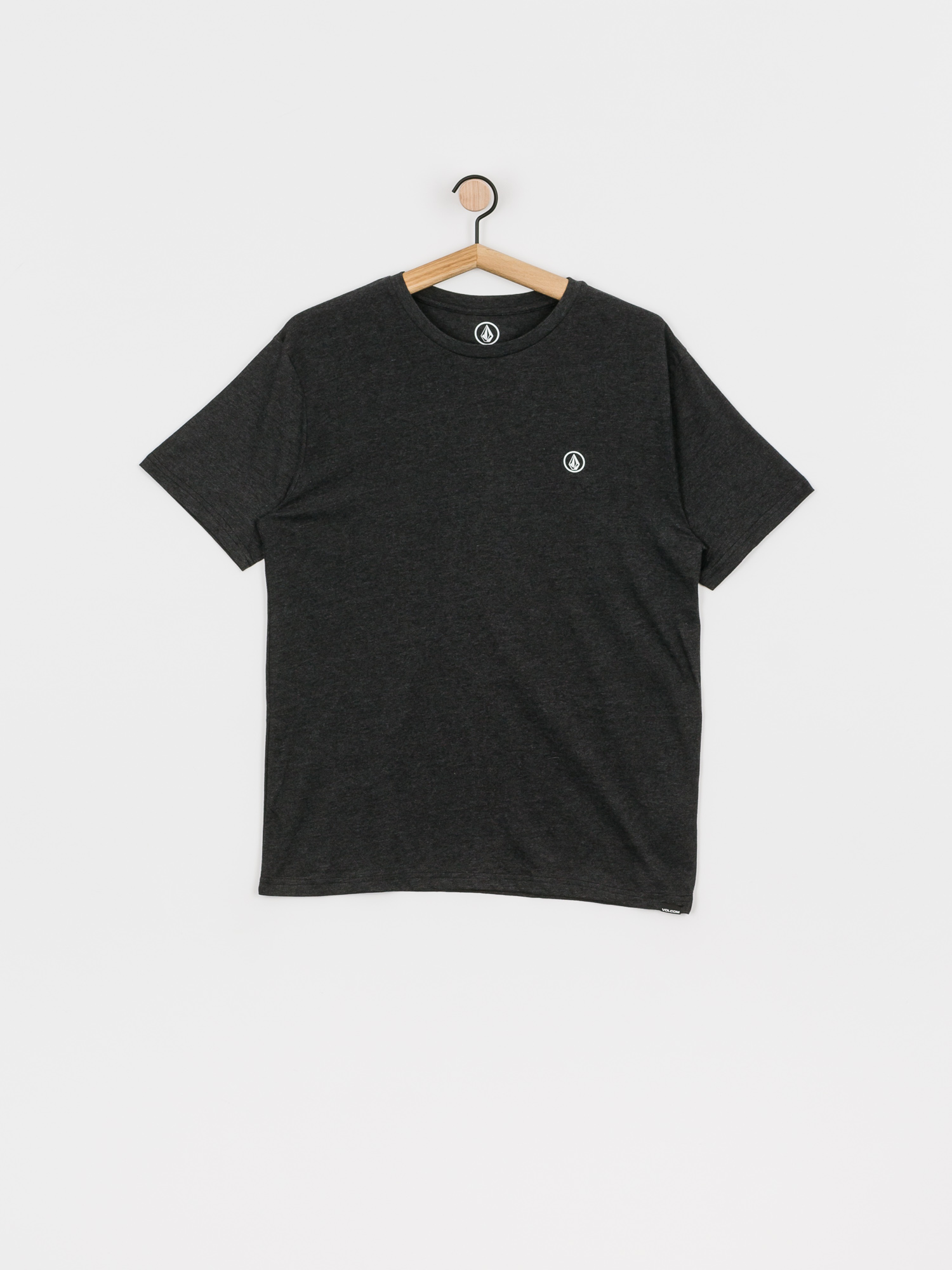 Volcom Circle Blanks Hth Ujjatlan felső (heather black)
