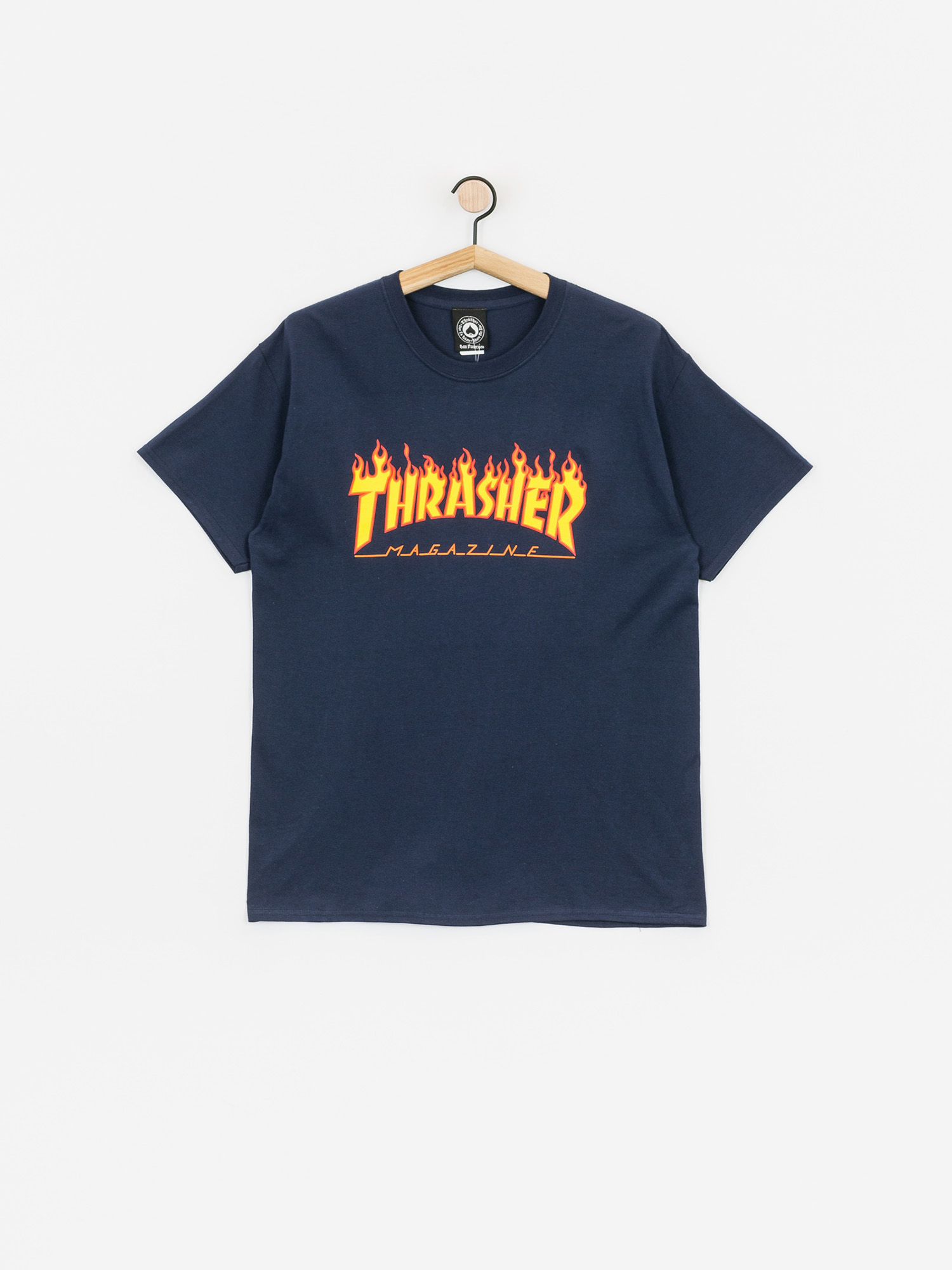 Thrasher Flame Logo Ujjatlan felső (navy/blue)