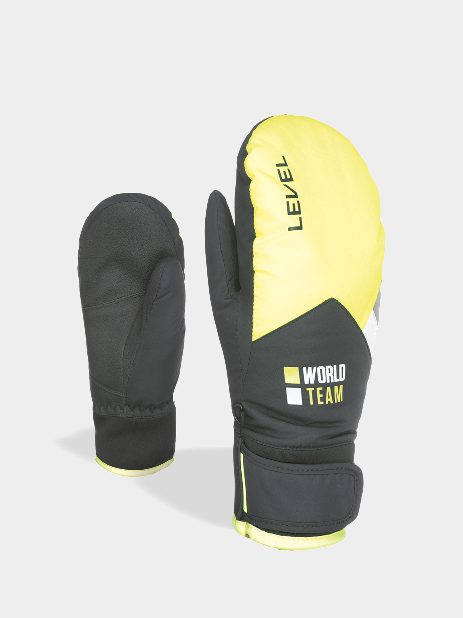 Level Team Jr Mitt Kesztyű (black yellow)