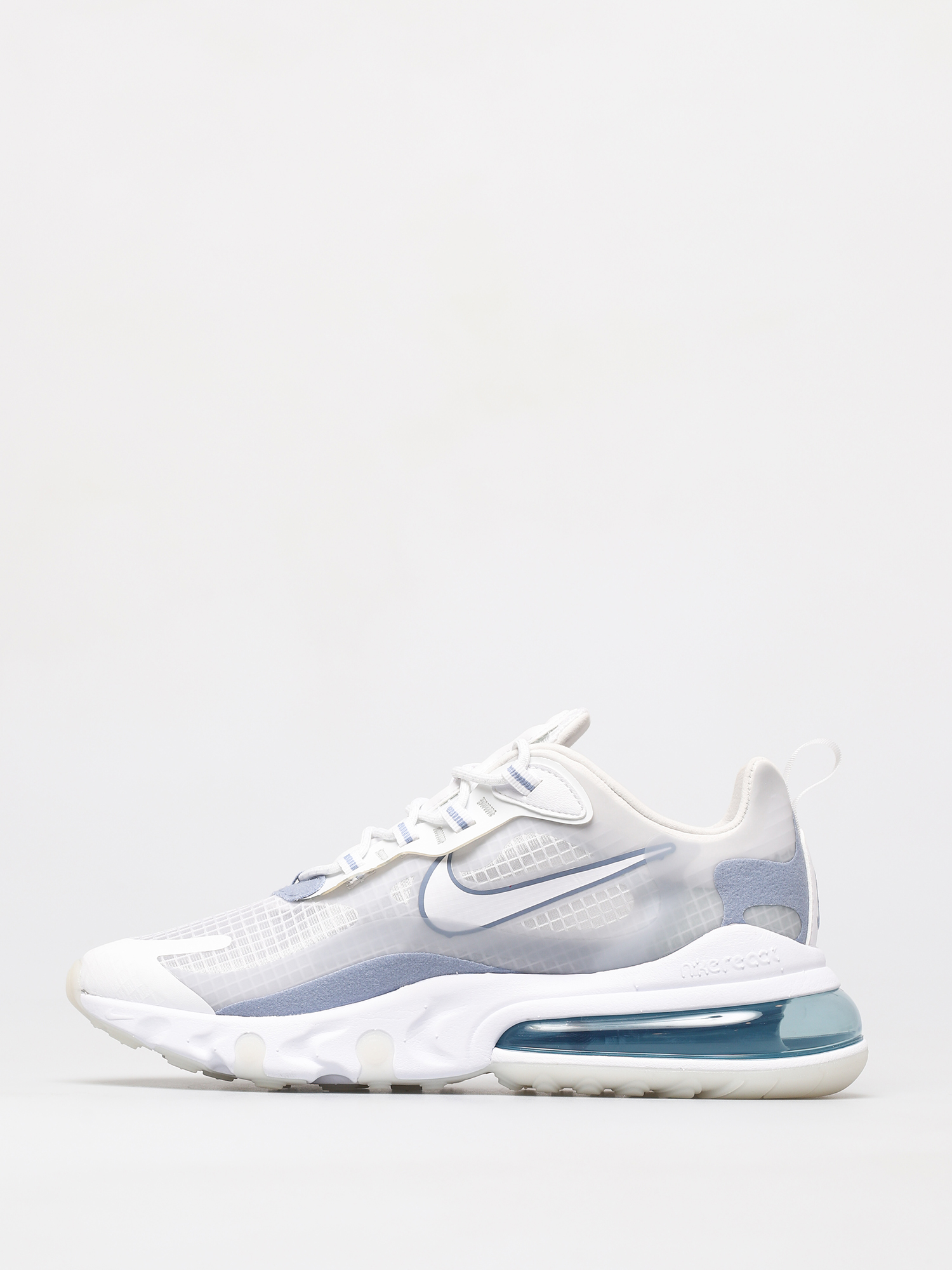 Nike Air Max 270 React Se Cipők (white/white pure platinum indigo fog)