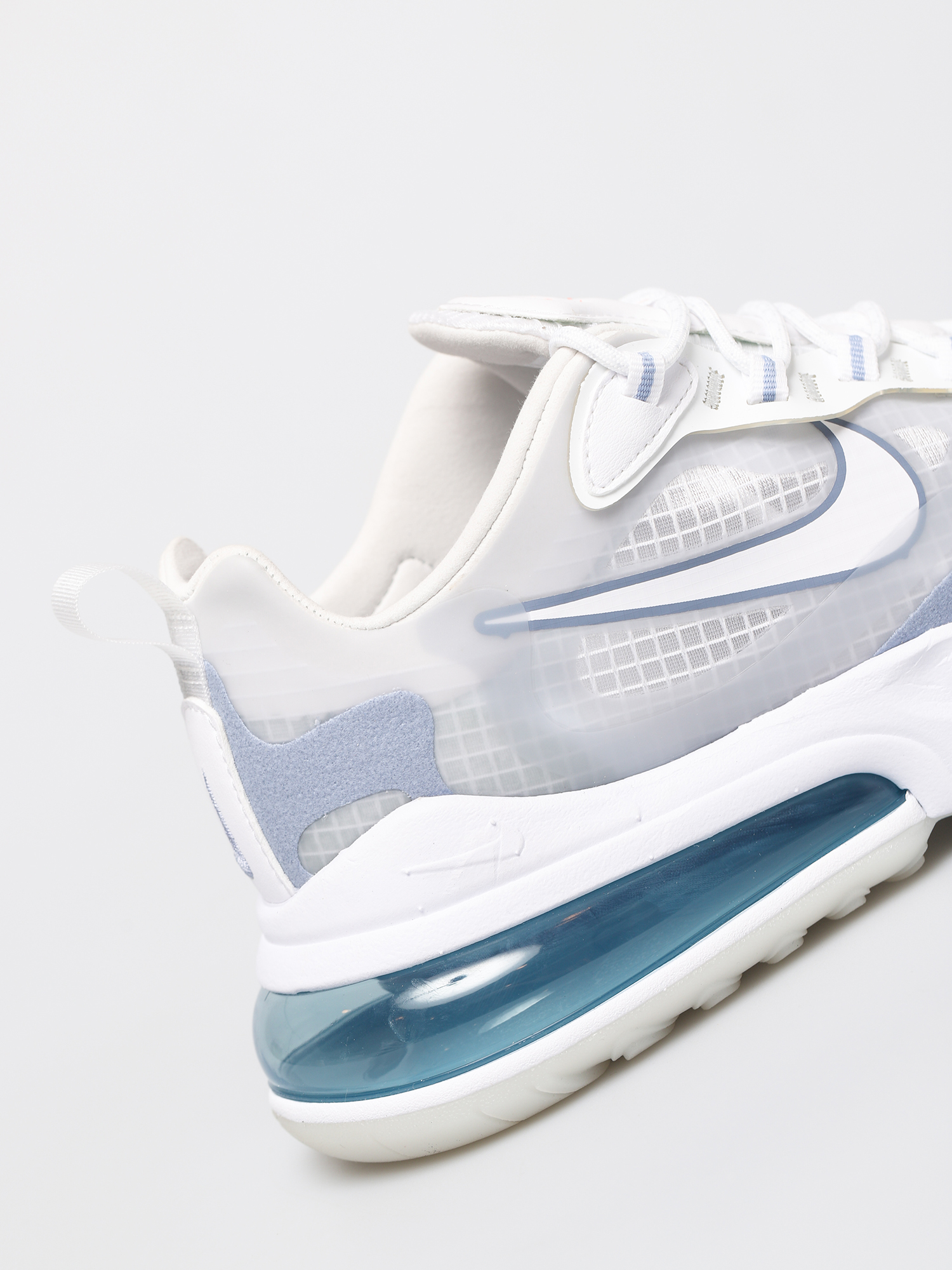 Nike Air Max 270 React Se Cipők (white/white pure platinum indigo fog)