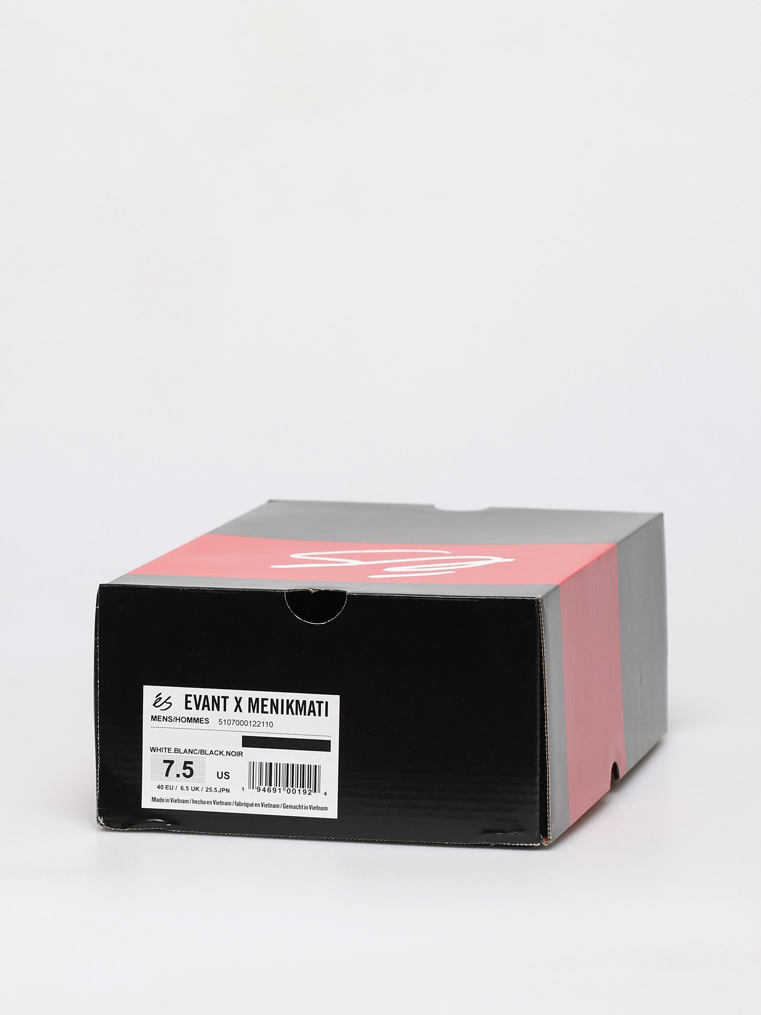 eS Evant X Menikmati Cipők (white/black)