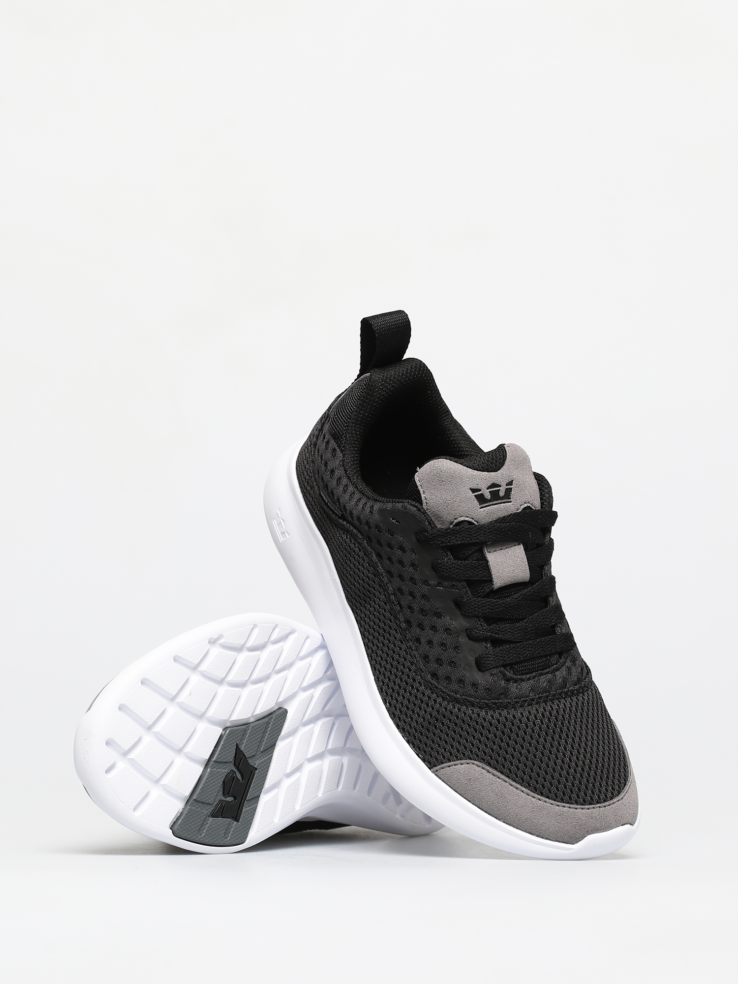 Supra Factor Tactic Cipők (black/grey white)