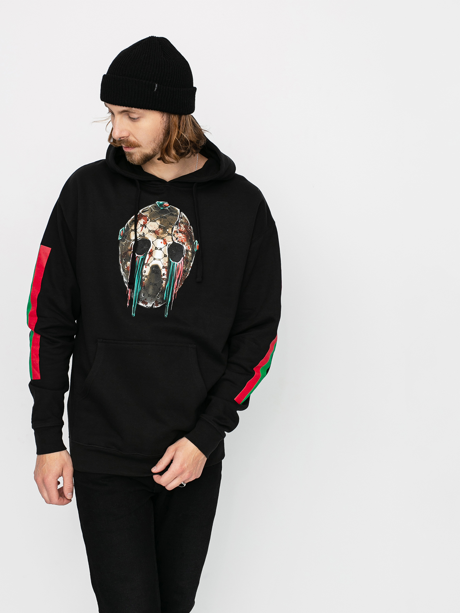 DGK Hooligan HD Kapucnis pulóver (black)