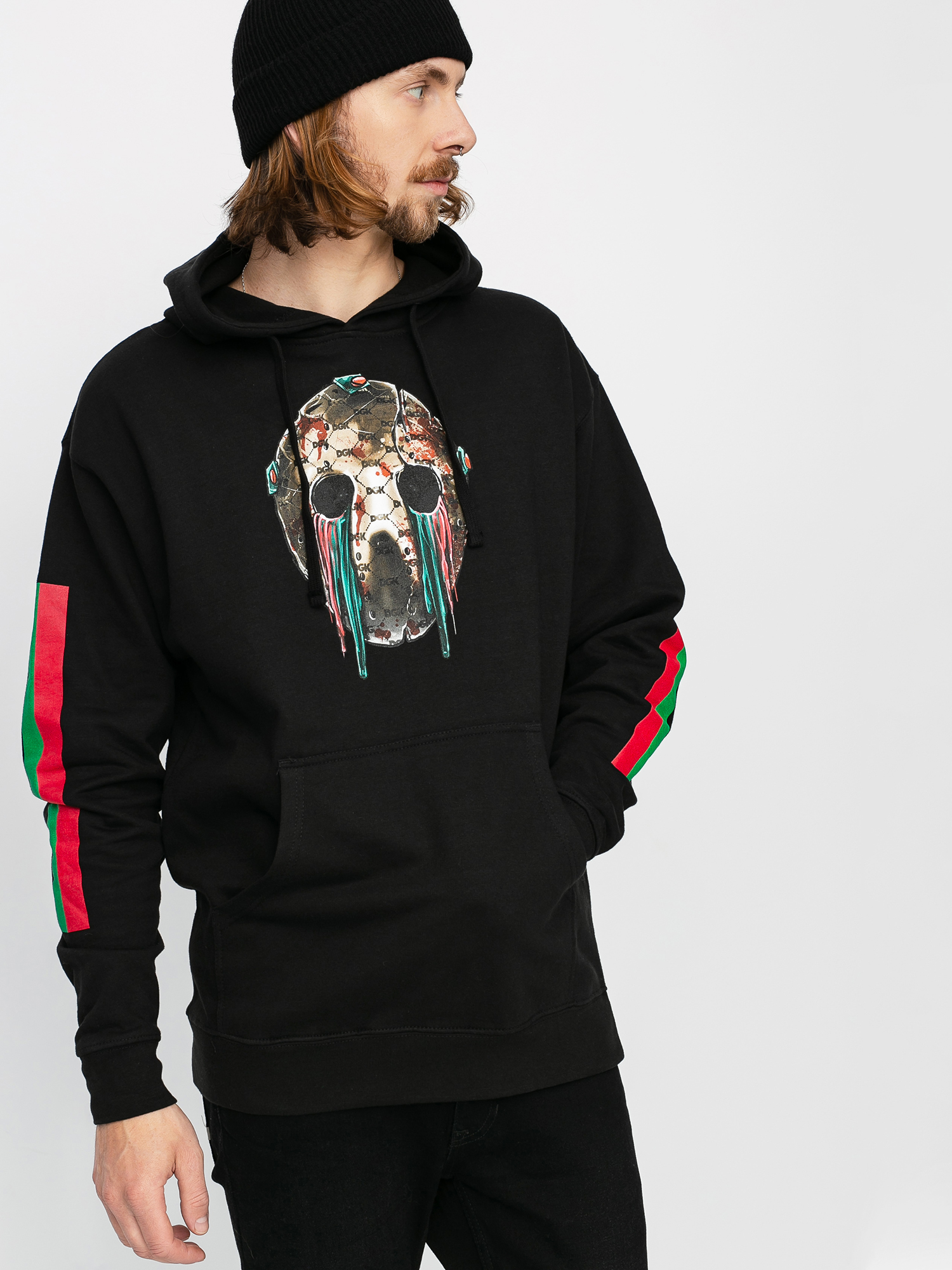 DGK Hooligan HD Kapucnis pulóver (black)