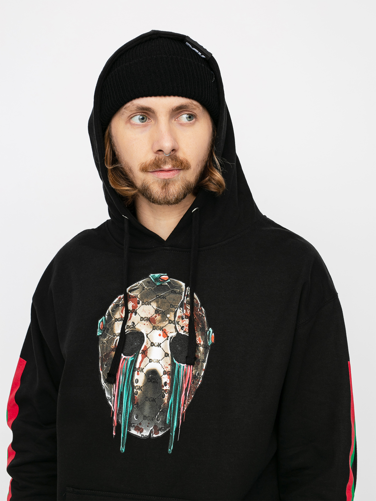 DGK Hooligan HD Kapucnis pulóver (black)