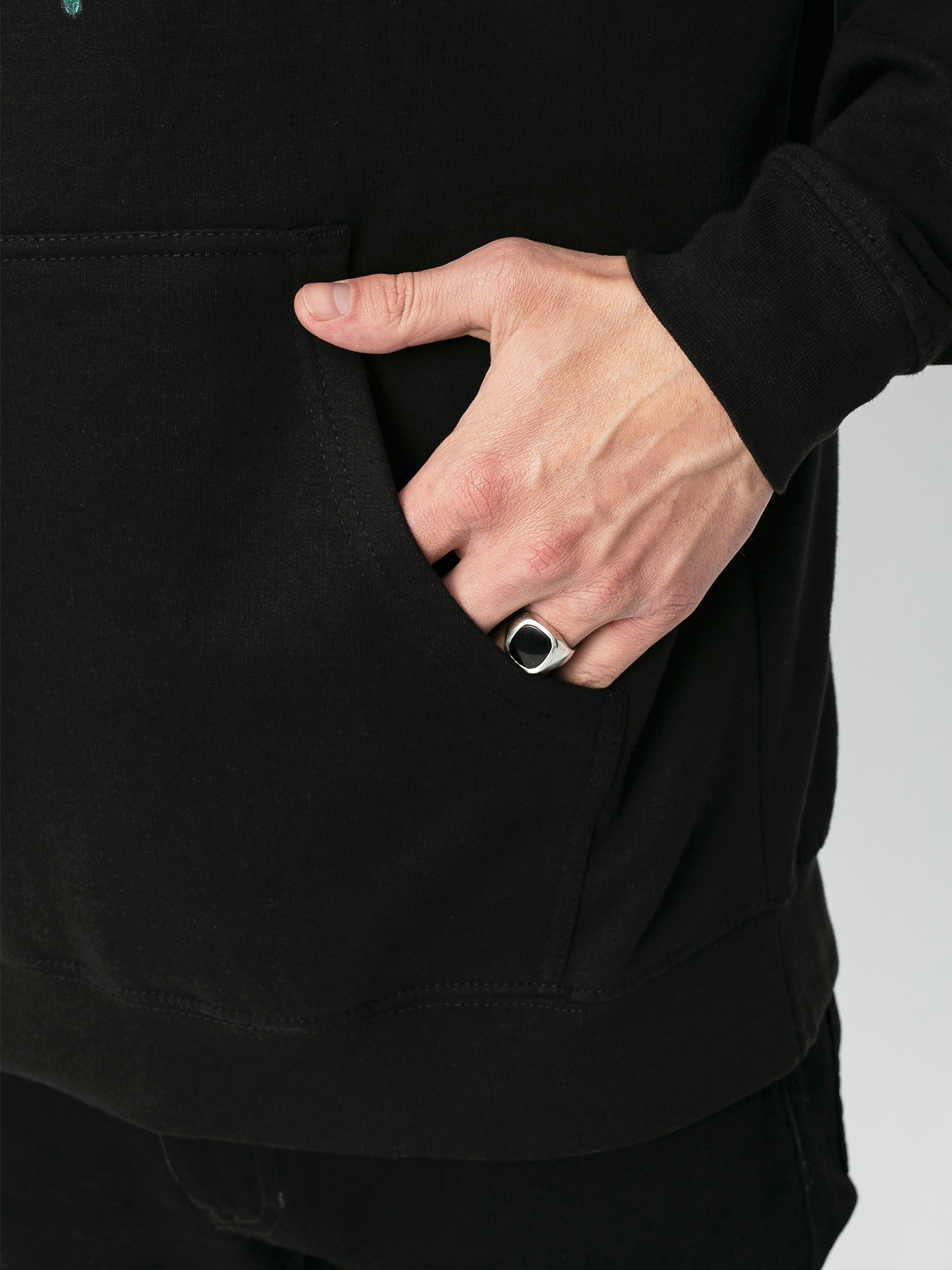 DGK Hooligan HD Kapucnis pulóver (black)