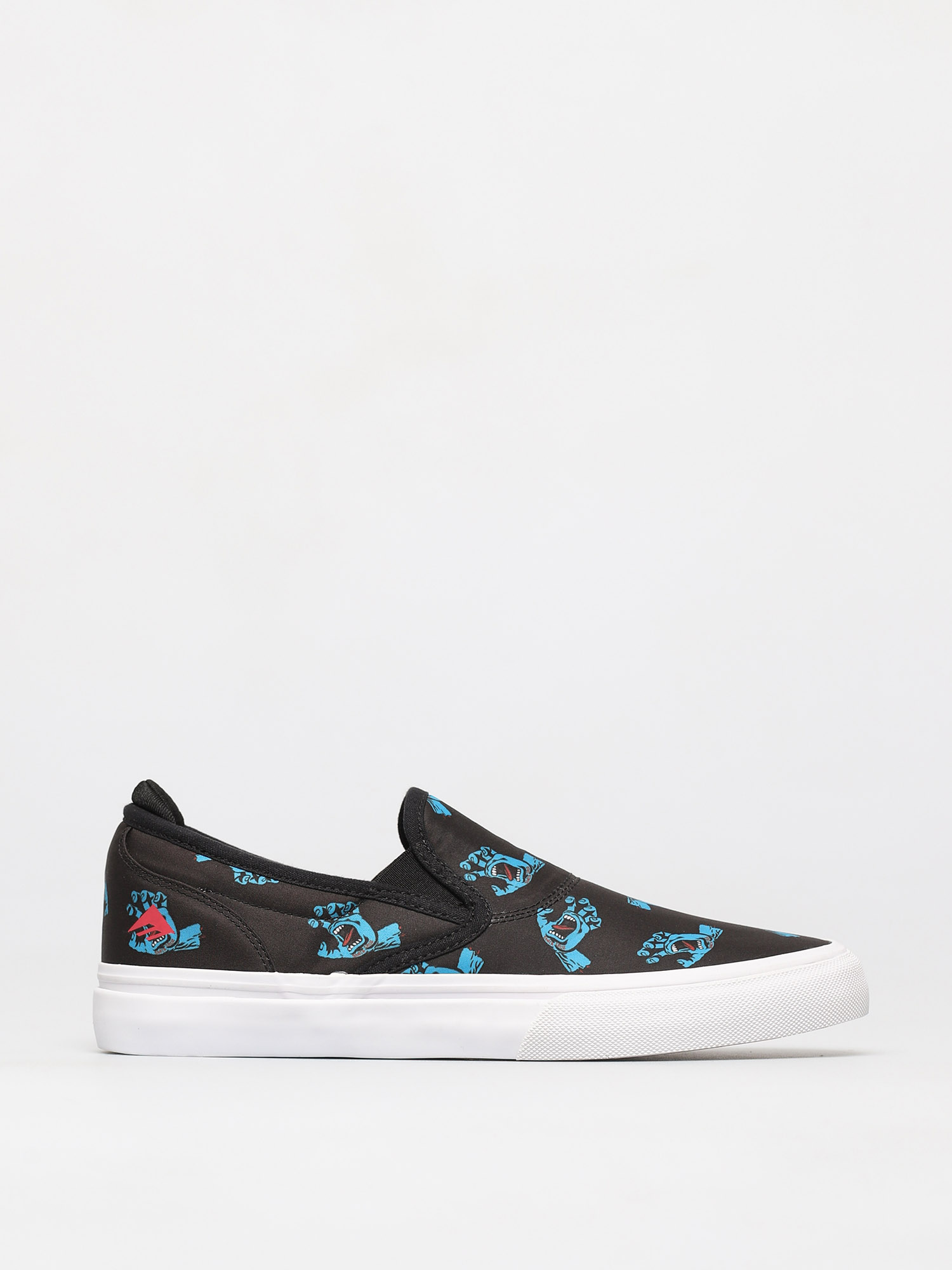 Emerica Wino G6 Slip On X Santa Cruz Cipők (blue/black/white)
