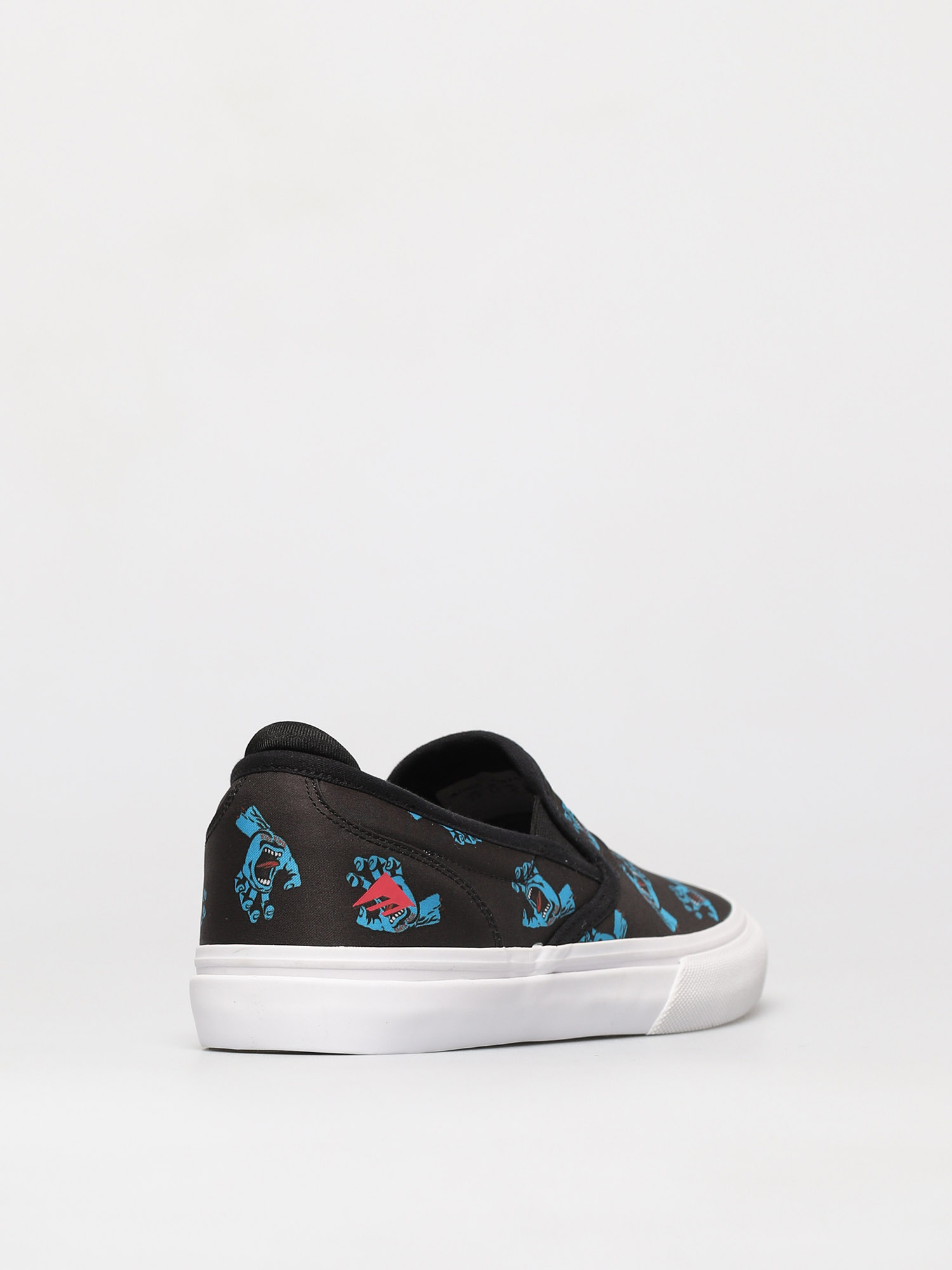 Emerica Wino G6 Slip On X Santa Cruz Cipők (blue/black/white)