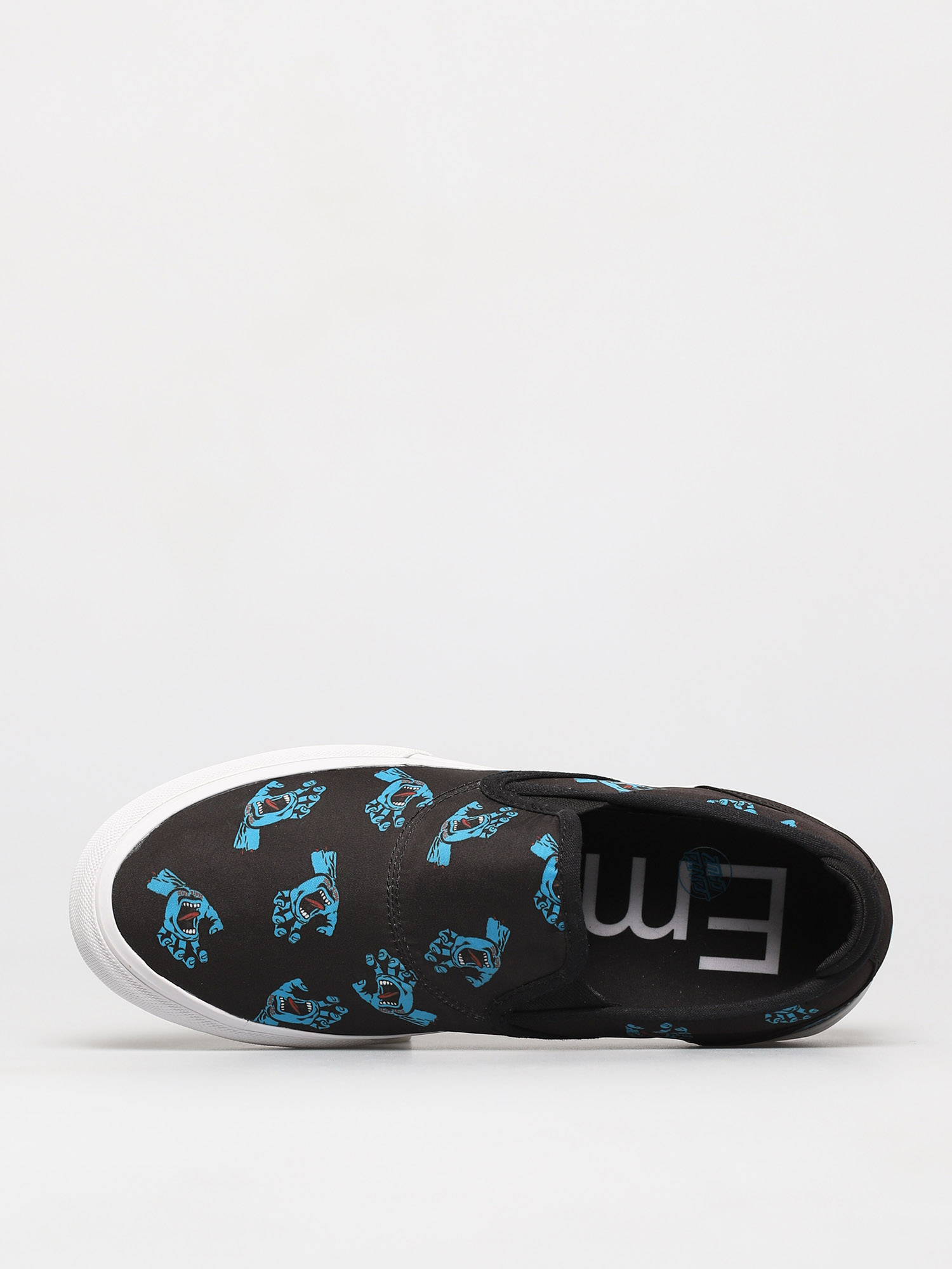 Emerica Wino G6 Slip On X Santa Cruz Cipők (blue/black/white)