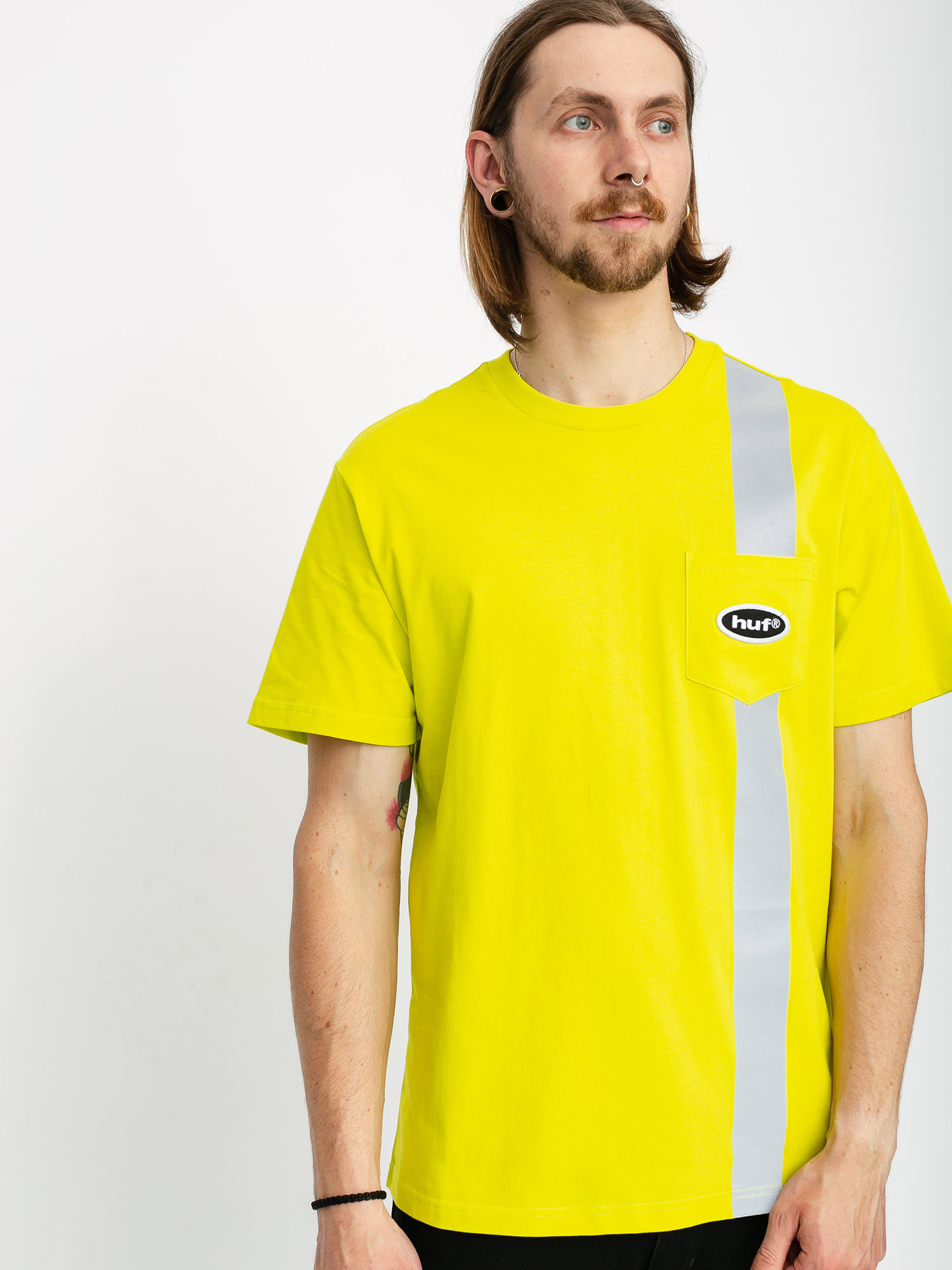 HUF Safety Pocket Ujjatlan felső (safety yellow)