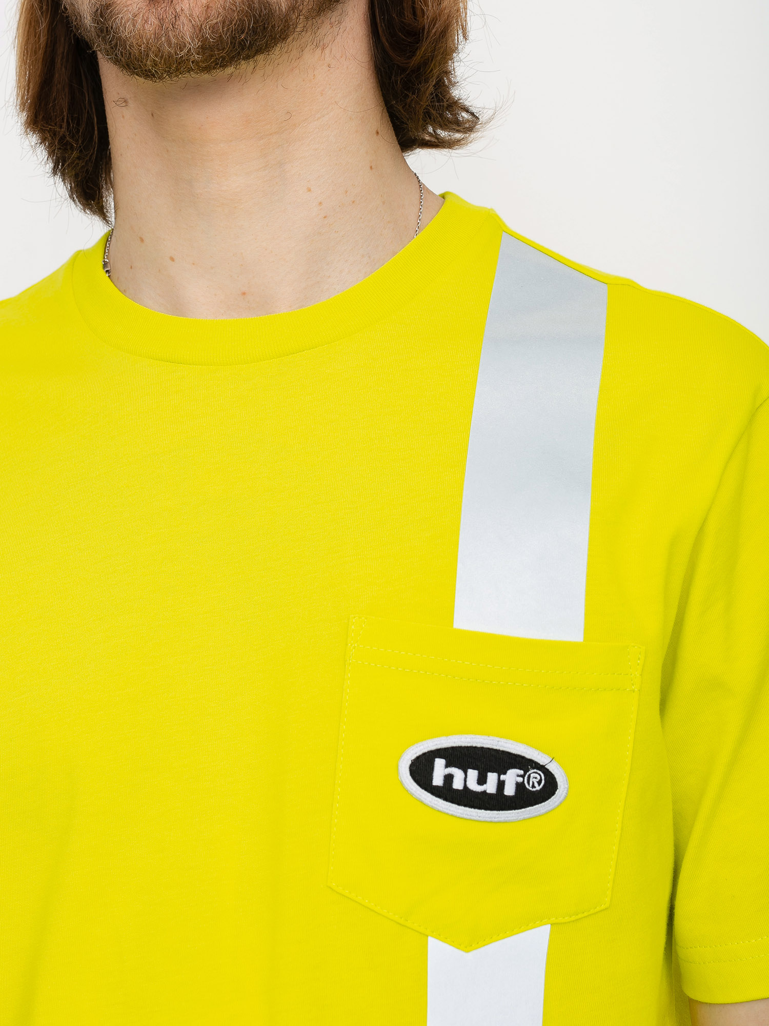 HUF Safety Pocket Ujjatlan felső (safety yellow)