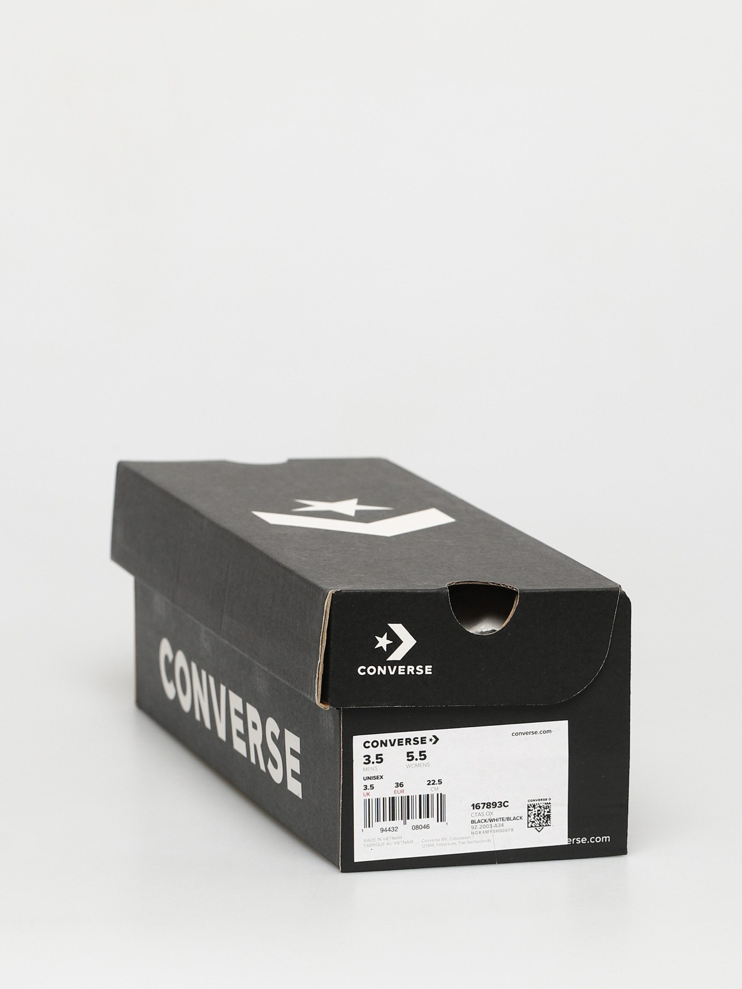 Converse Chuck Taylor All Star Ox Tornacipők (black/white/black)