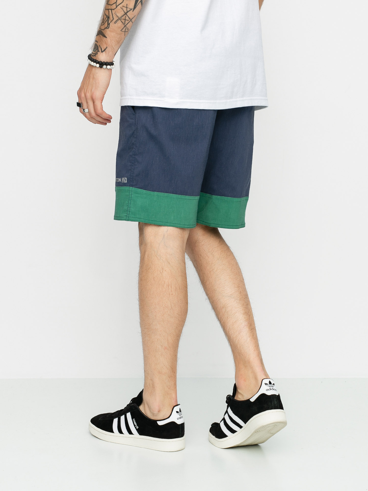 Brixton Cinch X Rövidnadrág (washed navy/fern)