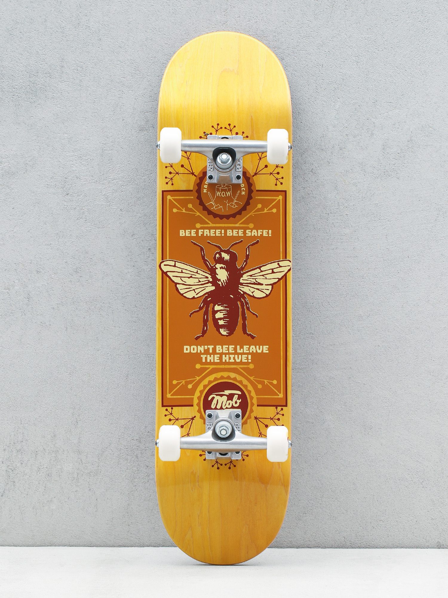 Mob Skateboards Bee Komplett gördeszka (yellow)