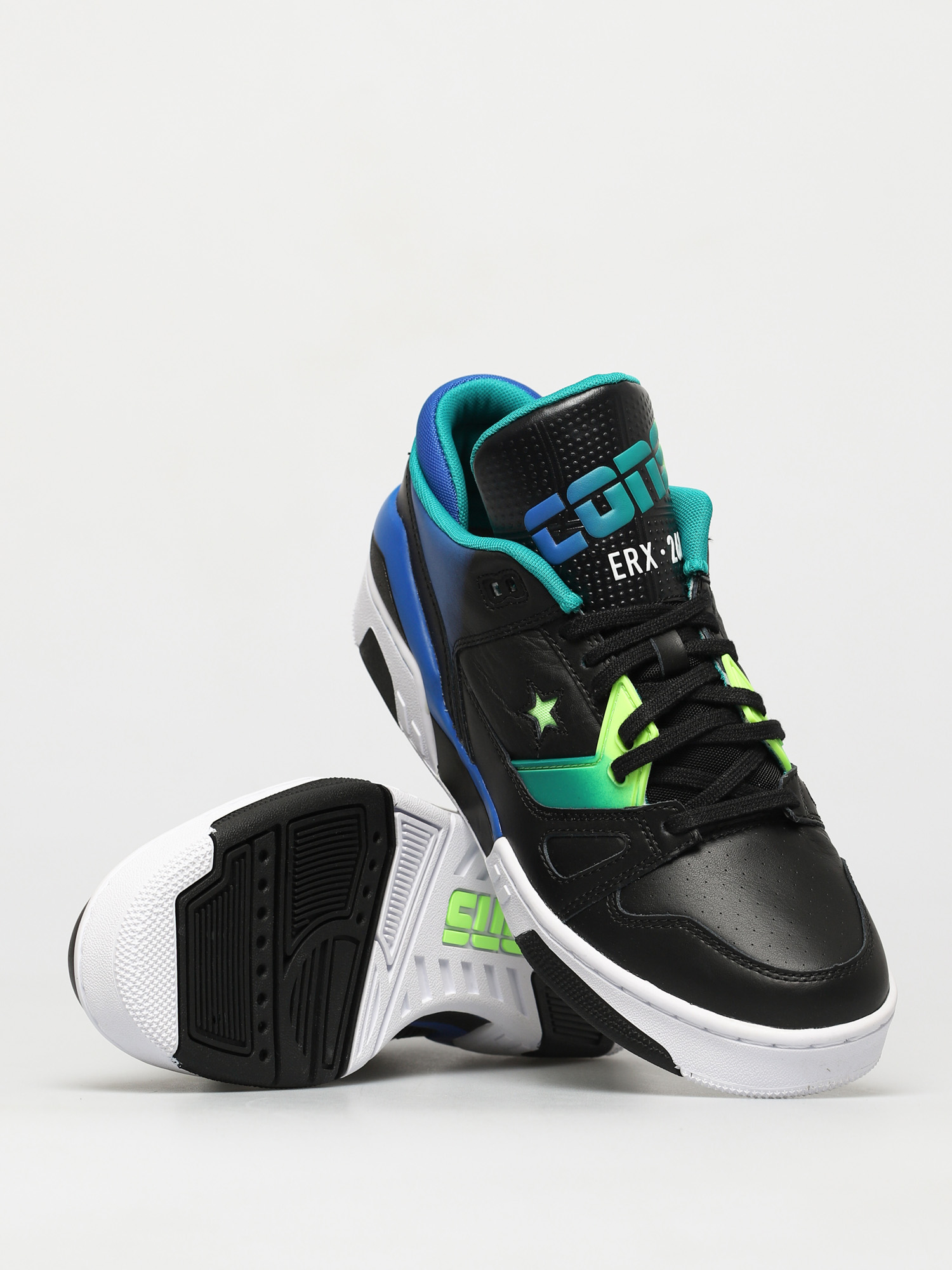 Converse Erx 260 Ox Cipők (black/ghost green/white)