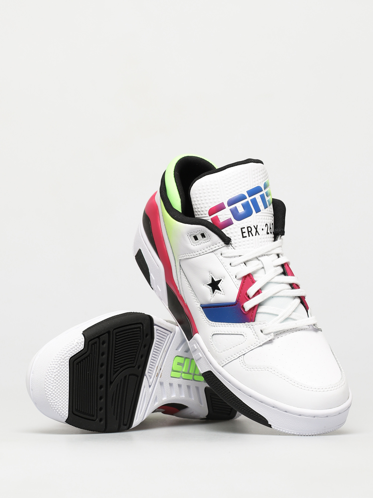 Converse Erx 260 Ox Cipők (white/cerise pink/black)