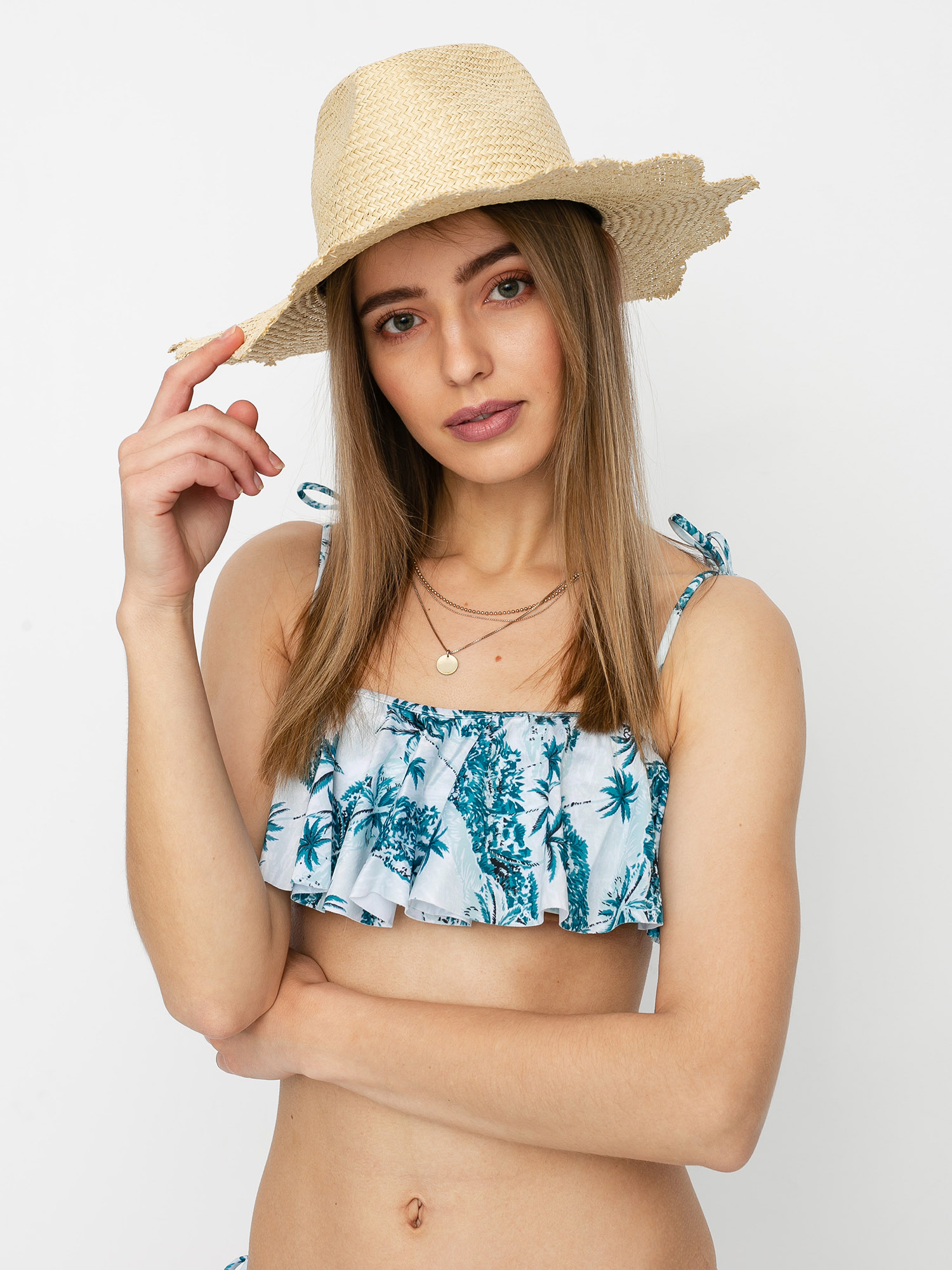 Volcom I M Not Croplette Wmn Fürdőruha (tidal blue)