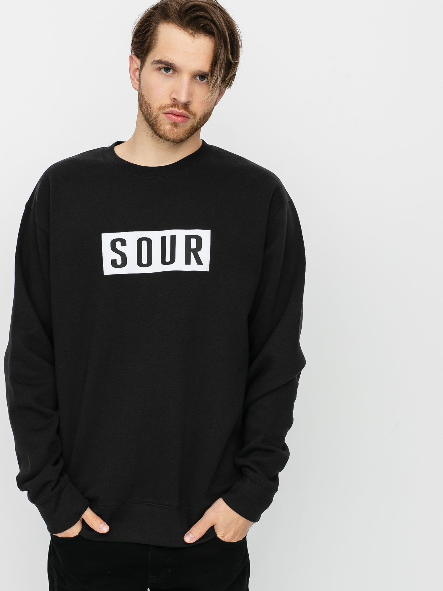 Sour Solution Sour Patch Crew Pulóver (black)