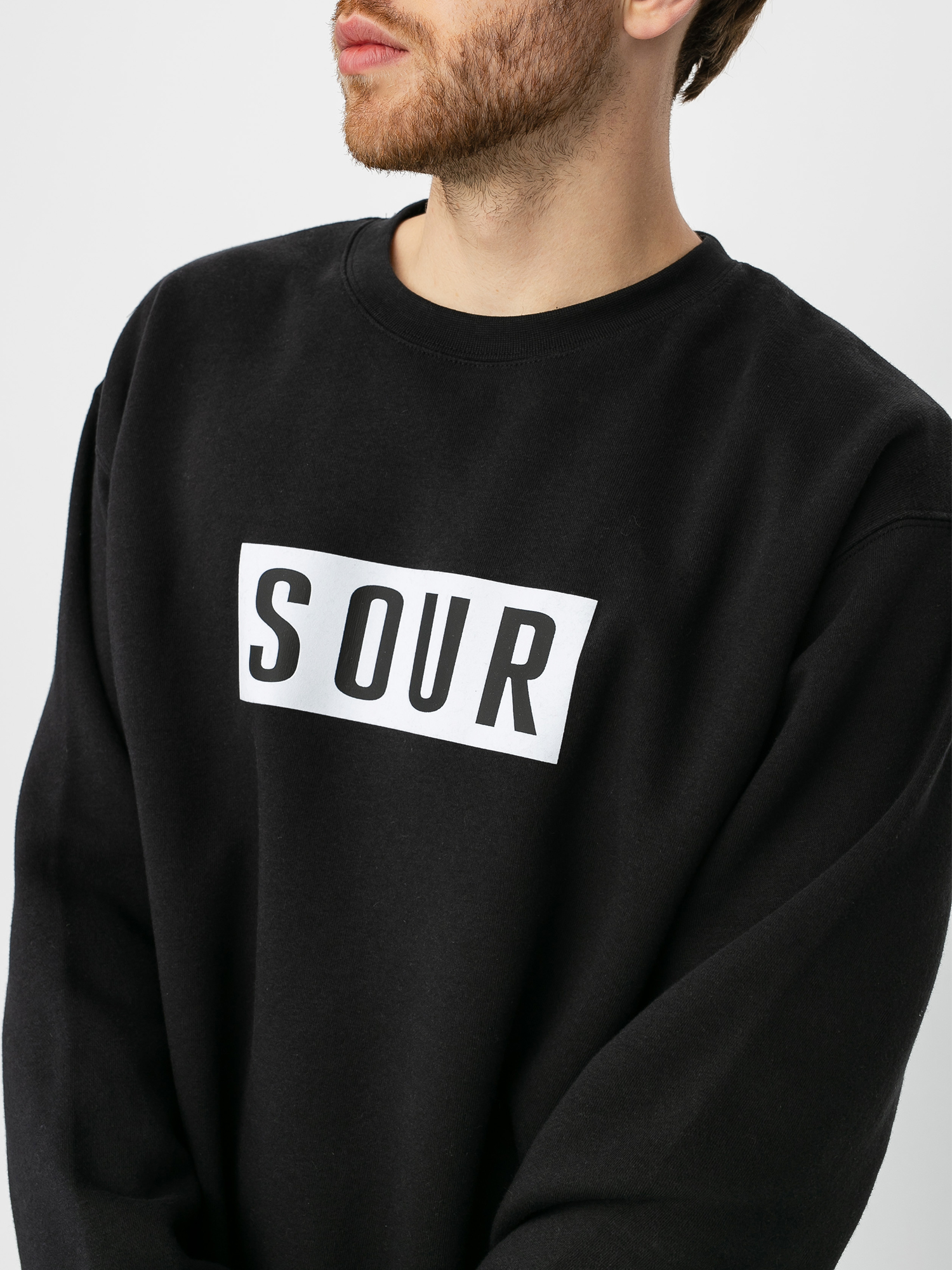 Sour Solution Sour Patch Crew Pulóver (black)