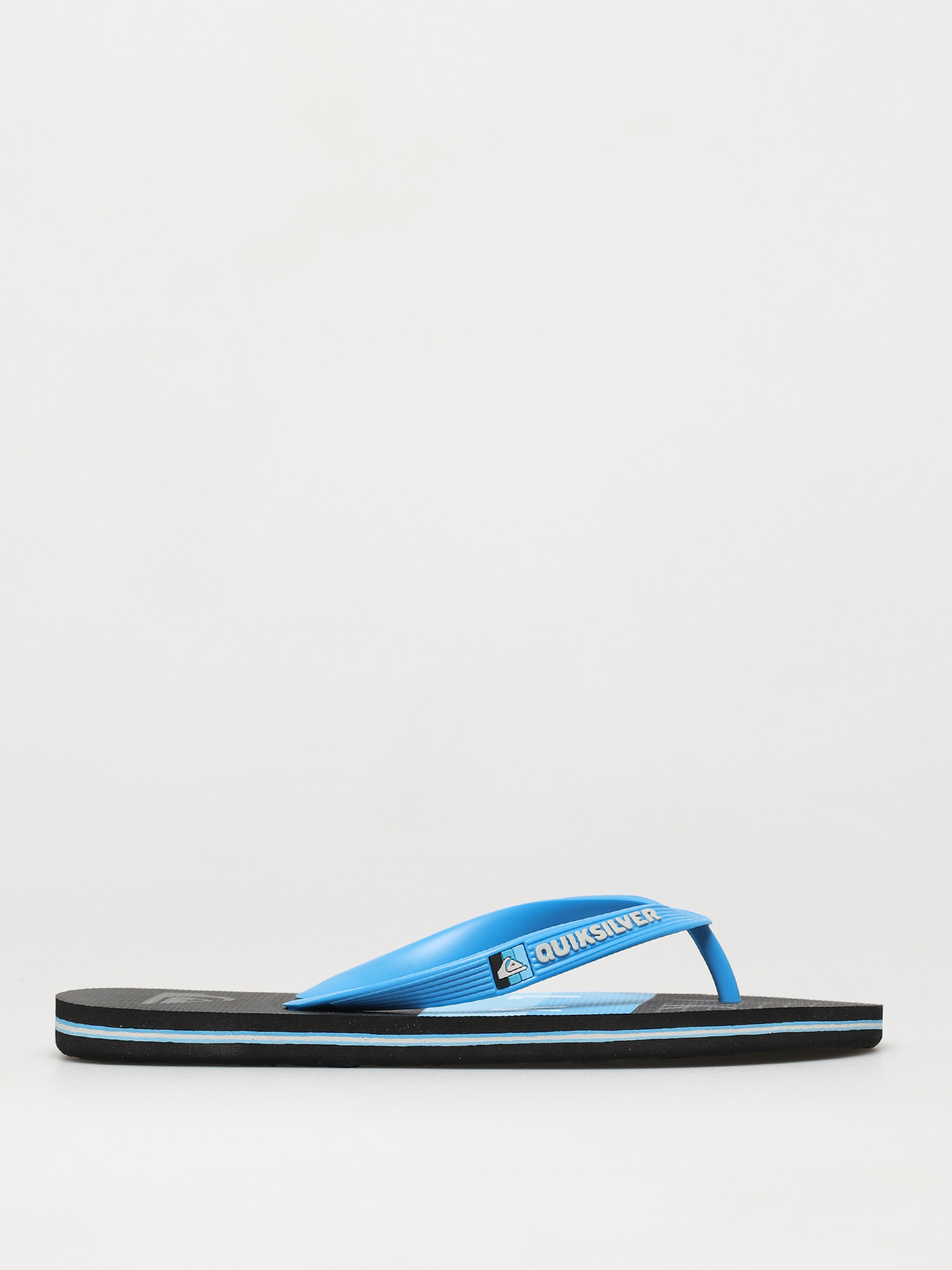 Quiksilver Molokai Word Block Flip-flop papucsok (blue/black/blue)