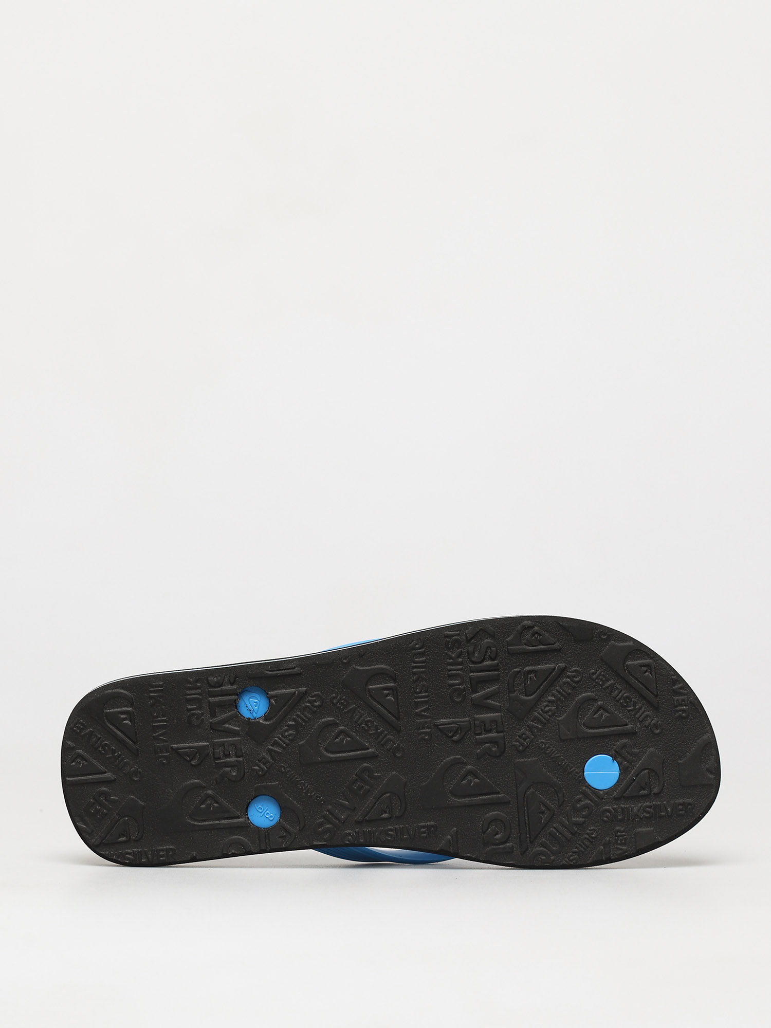 Quiksilver Molokai Word Block Flip-flop papucsok (blue/black/blue)