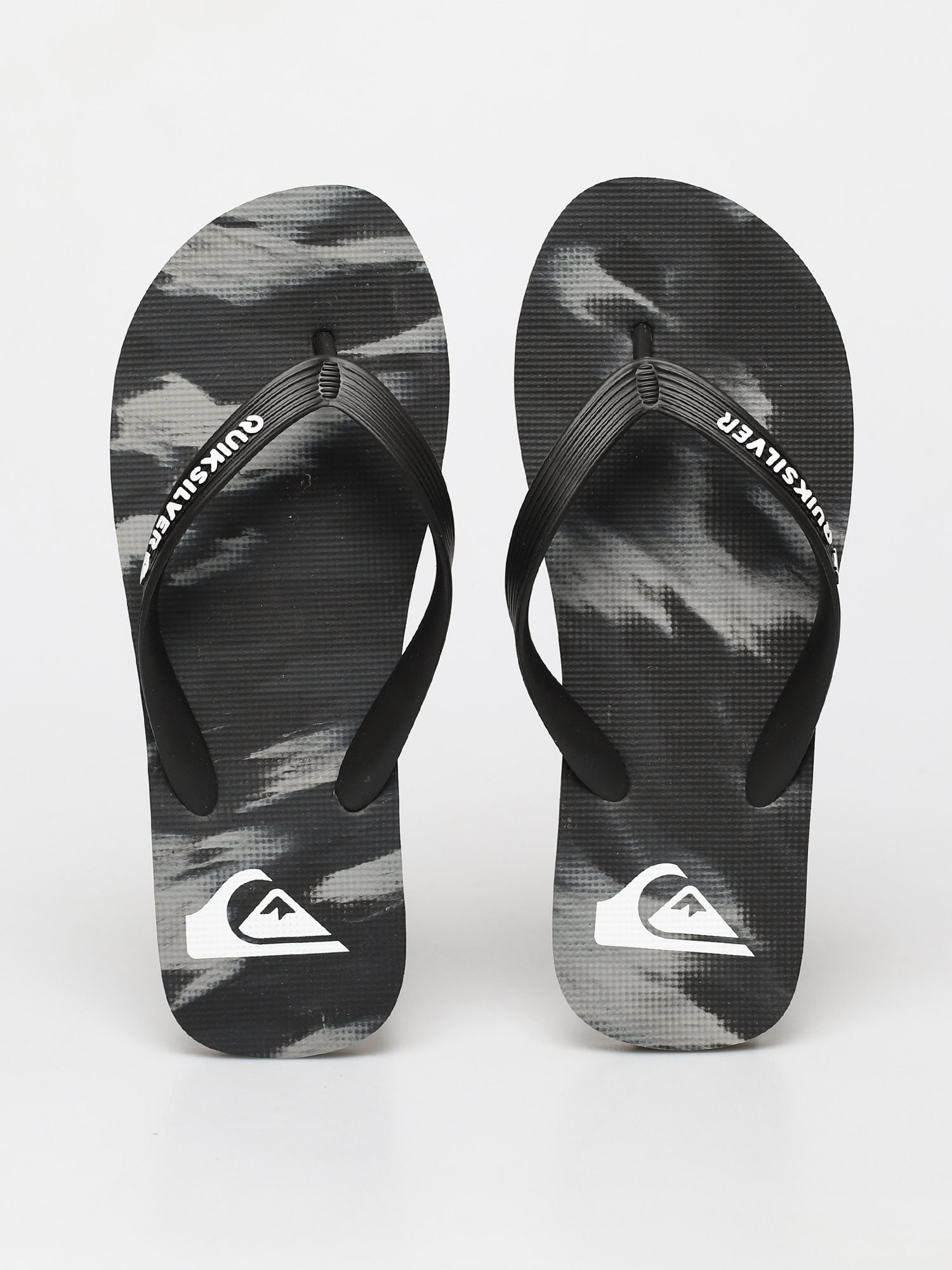 Quiksilver Molokai Marled Flip-flop papucsok (black/grey/black)