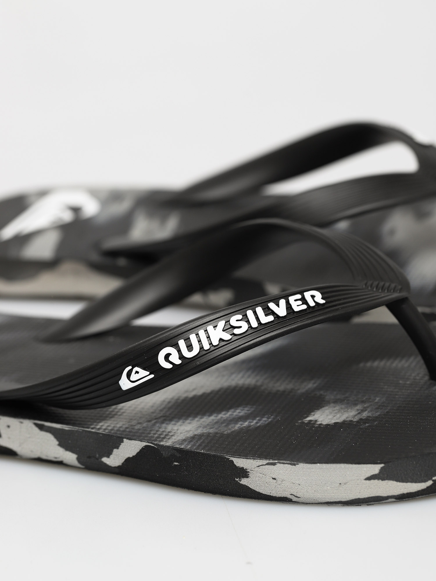 Quiksilver Molokai Marled Flip-flop papucsok (black/grey/black)