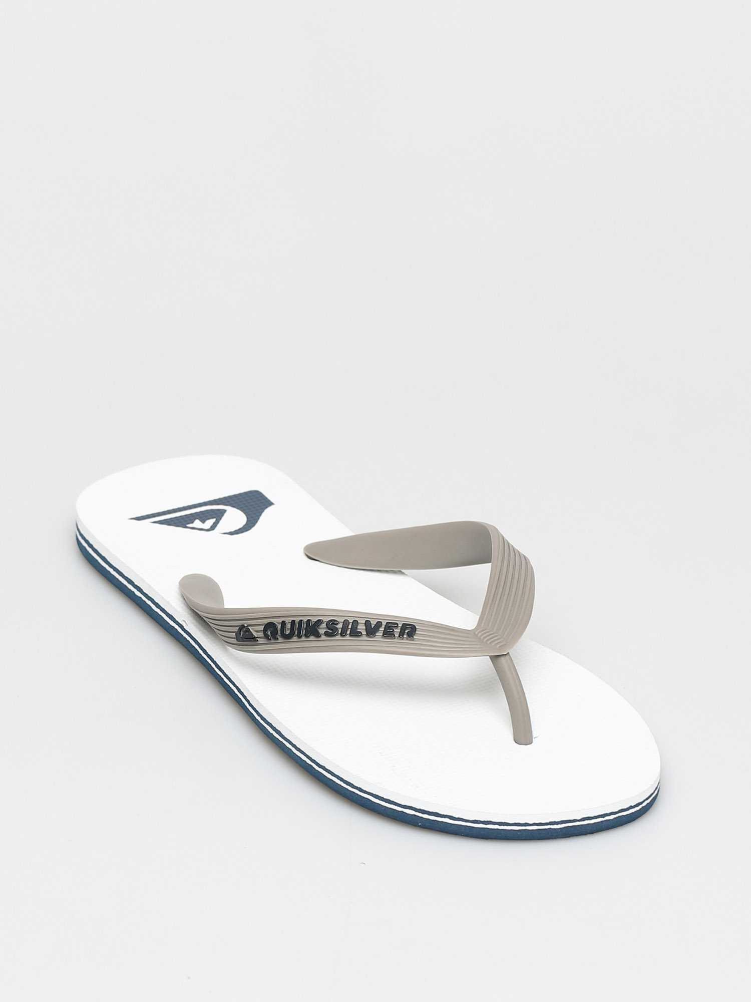 Quiksilver Molokai Flip-flop papucsok (grey/grey/white)