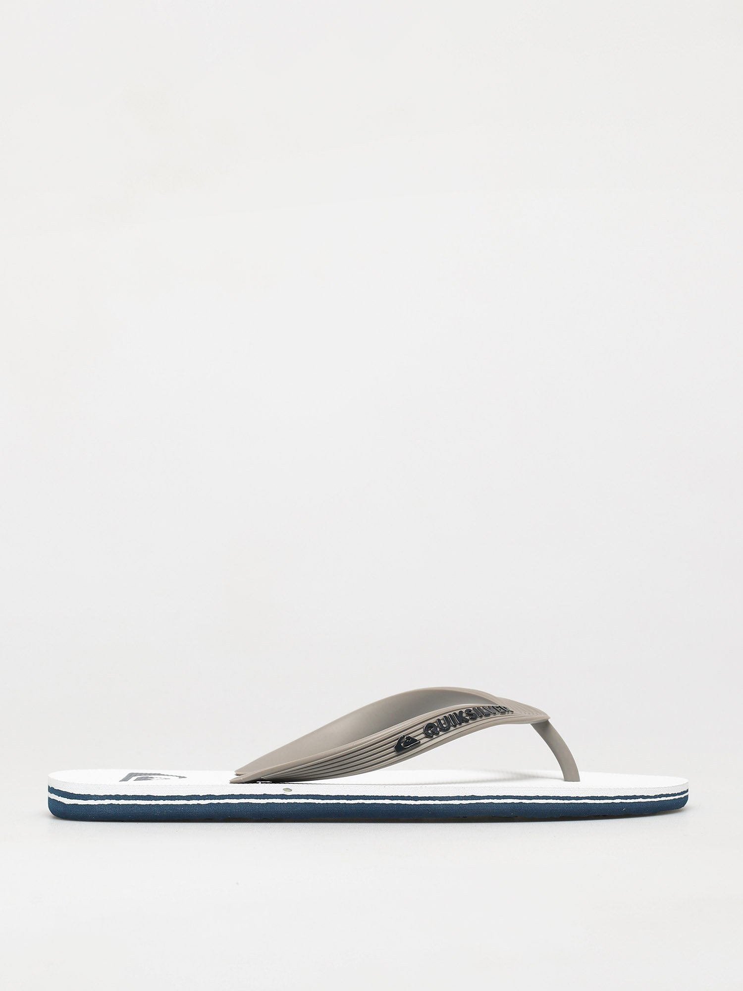 Quiksilver Molokai Flip-flop papucsok (grey/grey/white)