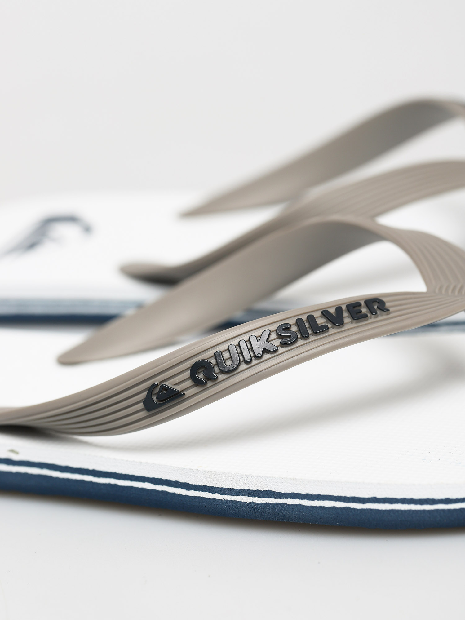 Quiksilver Molokai Flip-flop papucsok (grey/grey/white)