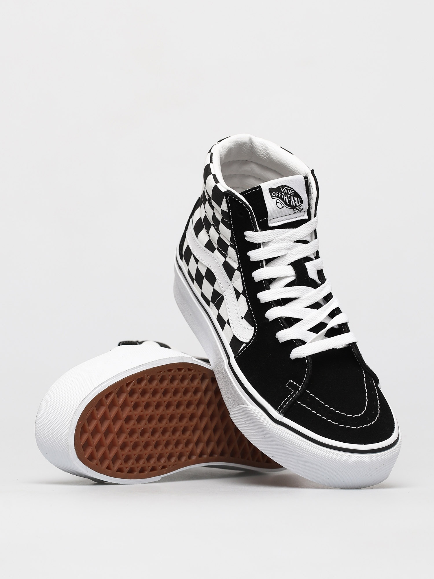 Buty Vans Sk8 Hi Platform 2 (checkerboard/true white)