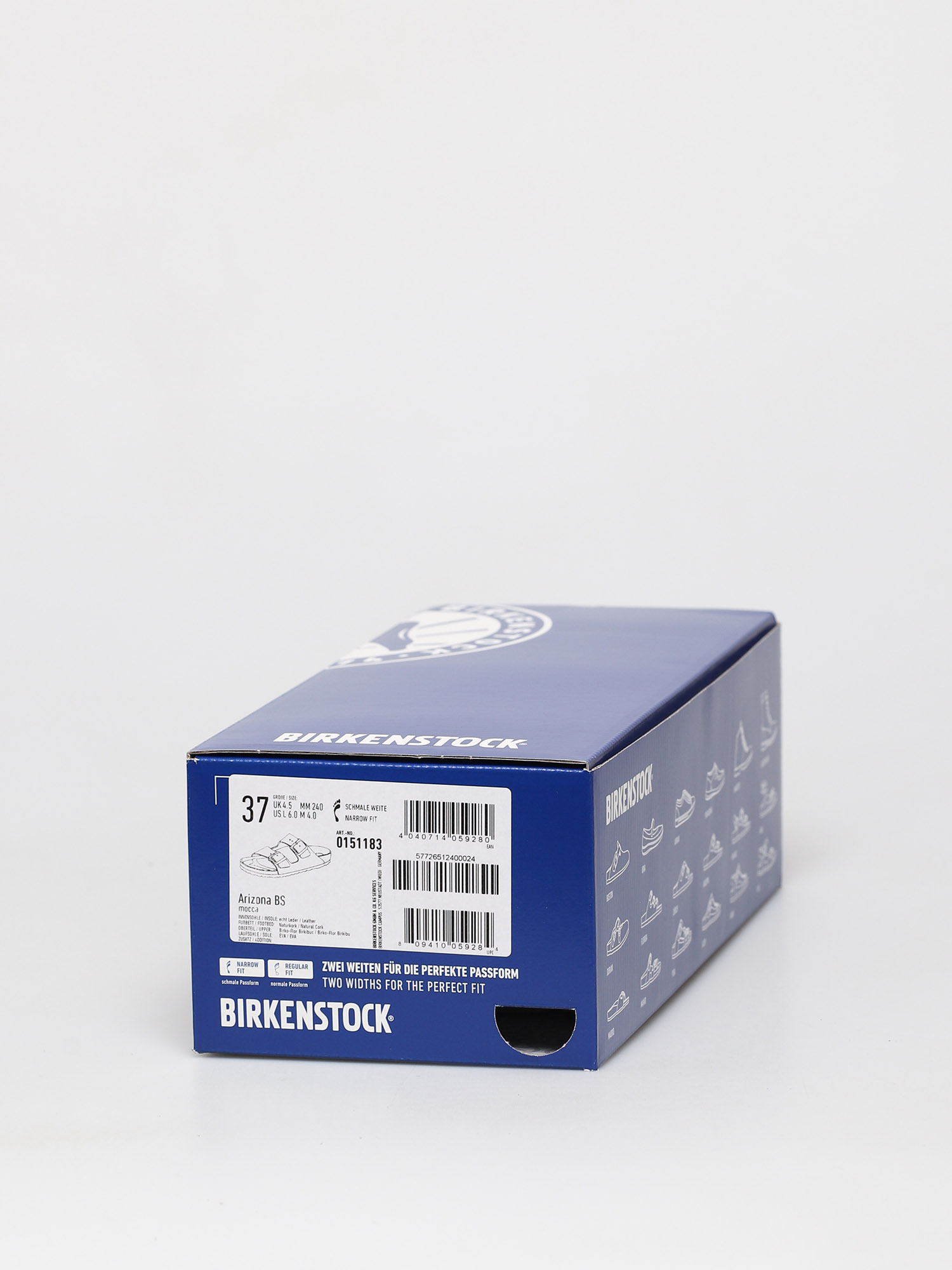 Birkenstock  Arizona Narrow Flip-flop papucsok (nubuck mocha)