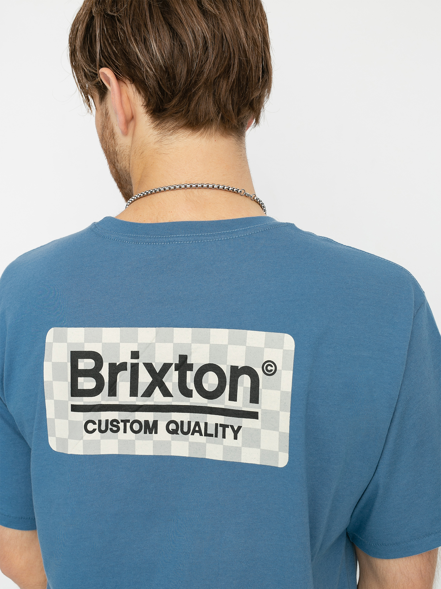 Brixton Palmer Prem Ujjatlan felső (slate blue)