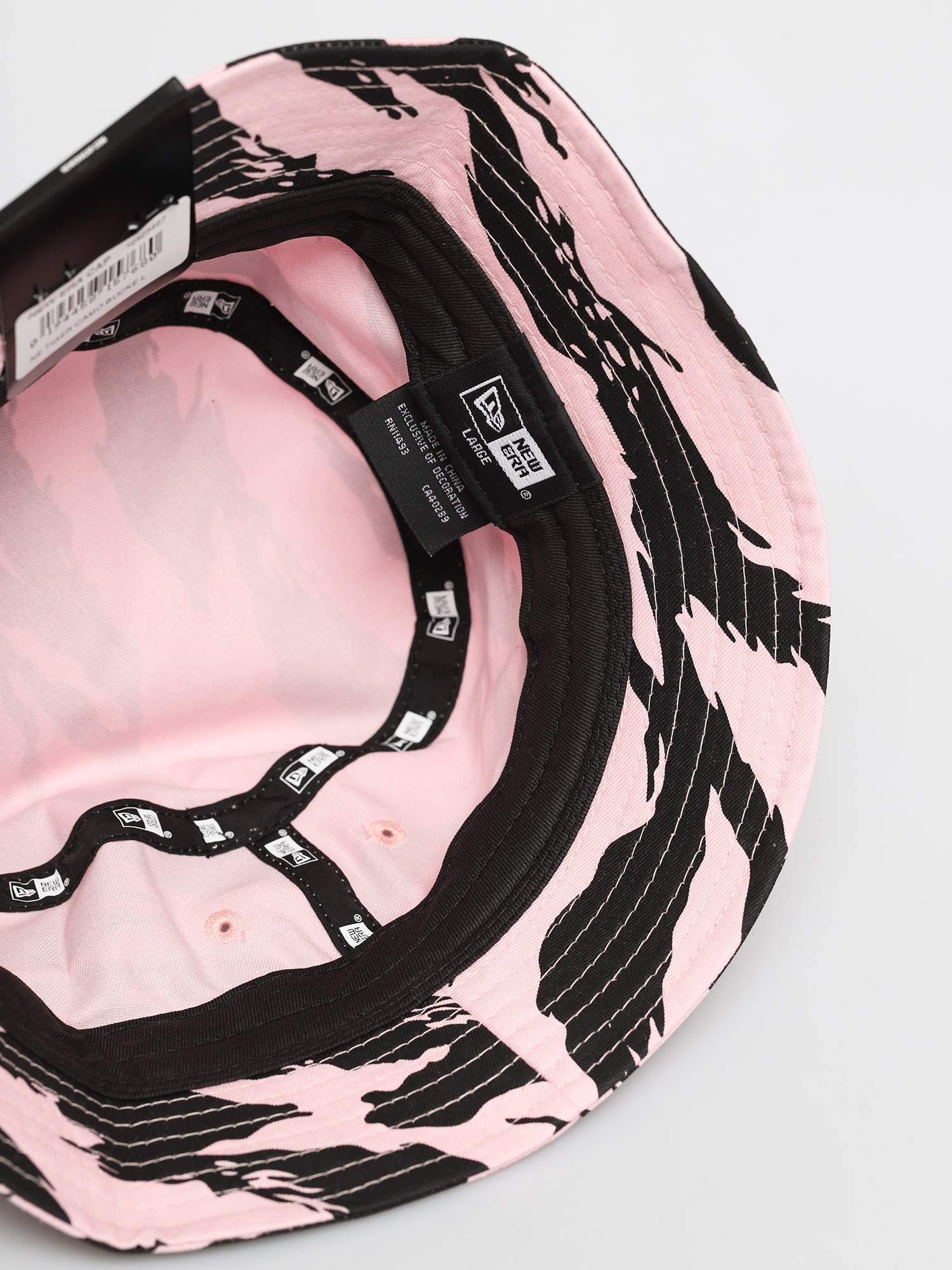 New Era Tiger Camo Kalap (black/pink)