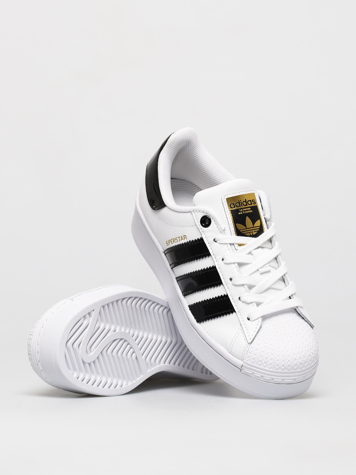 Cipők adidas Originals Superstar Bold Wmn (ftwwht/cblack/goldmt)