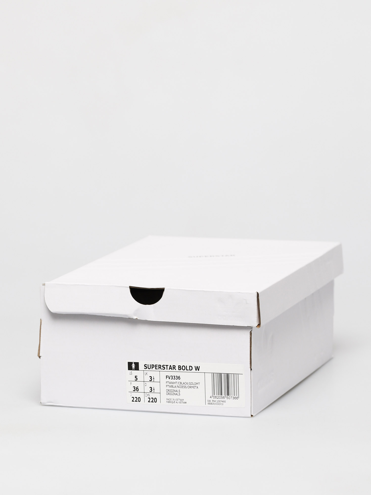 Cipők adidas Originals Superstar Bold Wmn (ftwwht/cblack/goldmt)