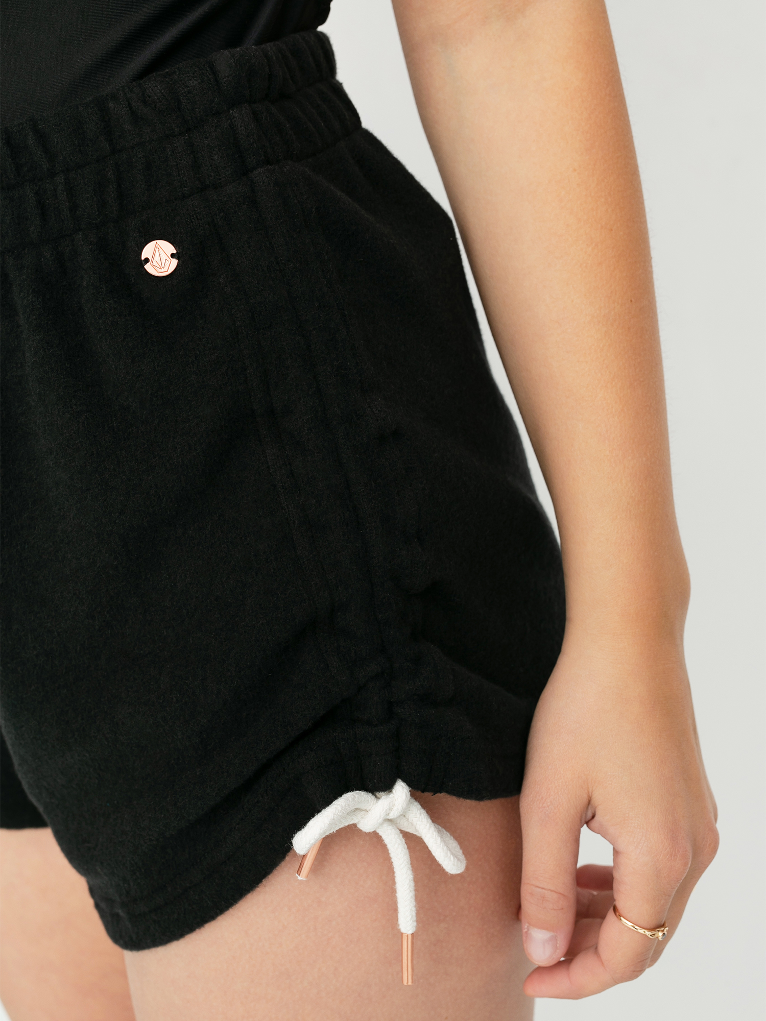 Volcom Lil Fleece Wmn Rövidnadrág (black)