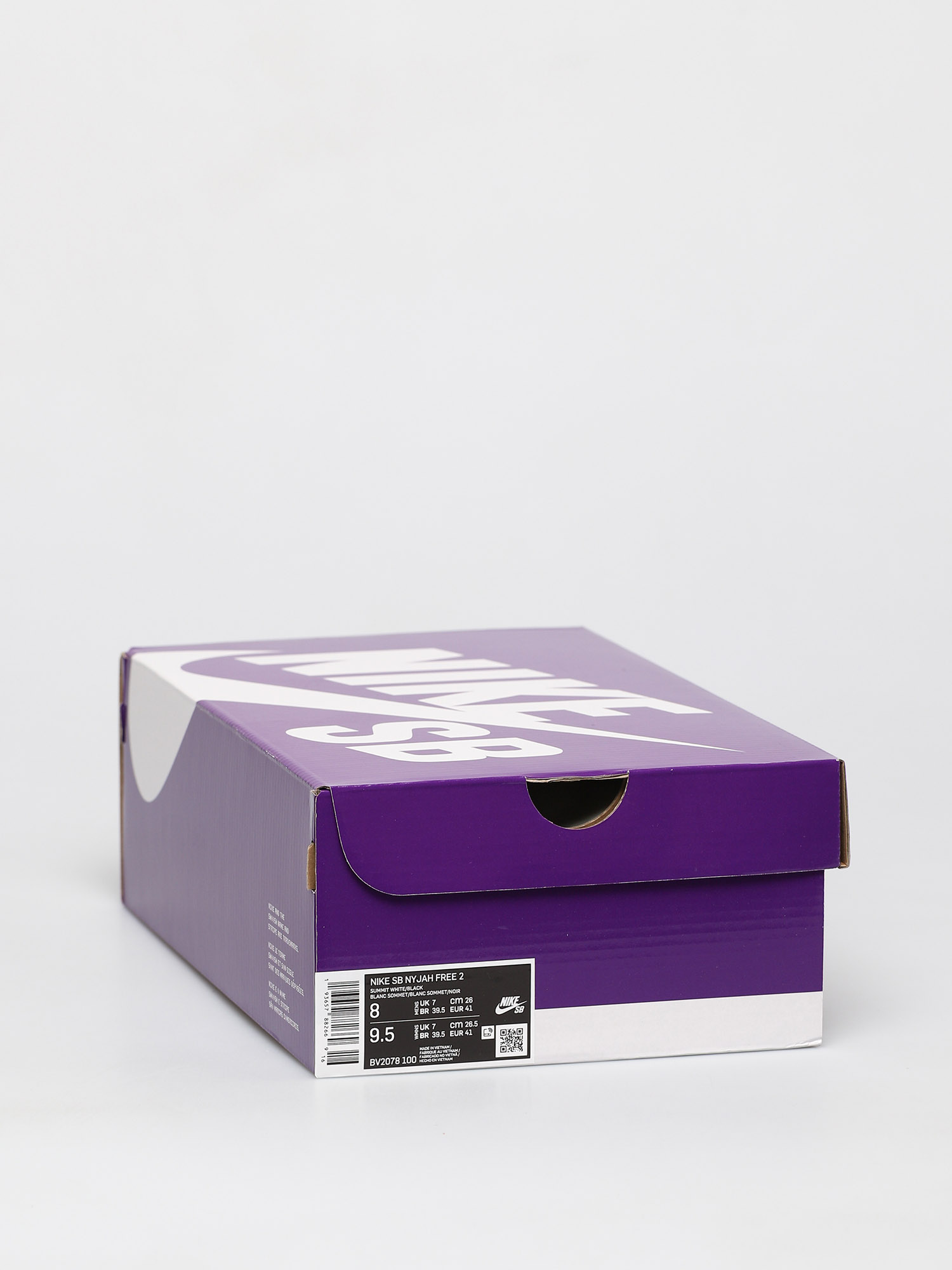 Nike SB Nyjah Free 2 0 Cipők (summit white/black summit white)