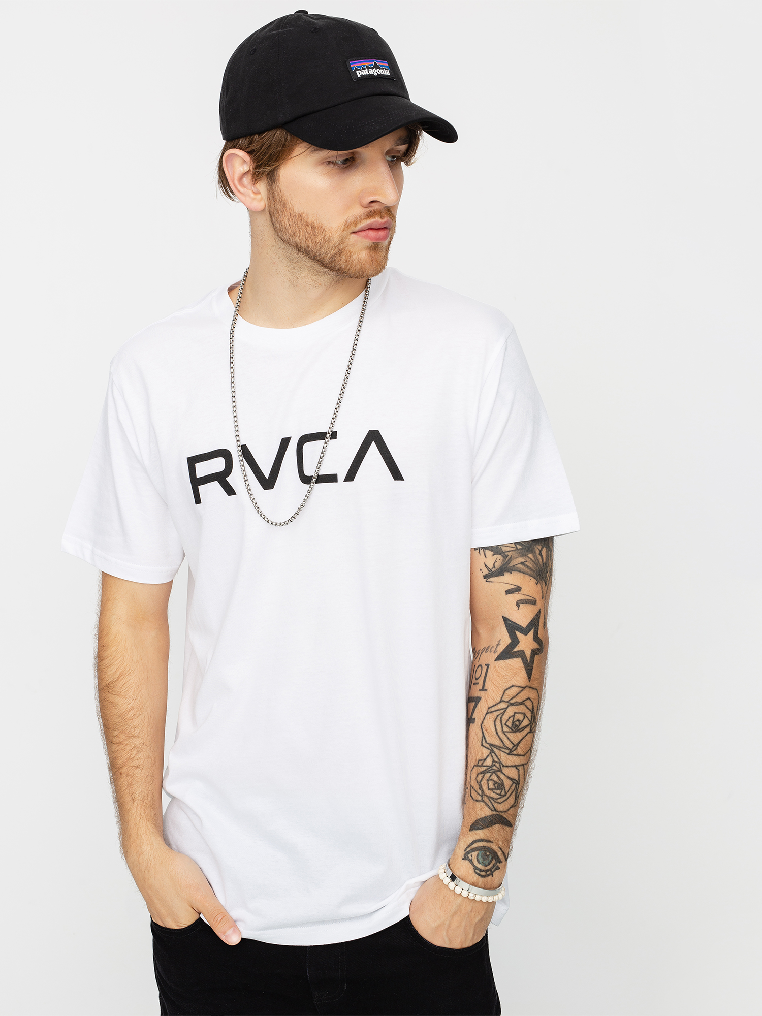 Ujjatlan felső RVCA Big Rvca (white)