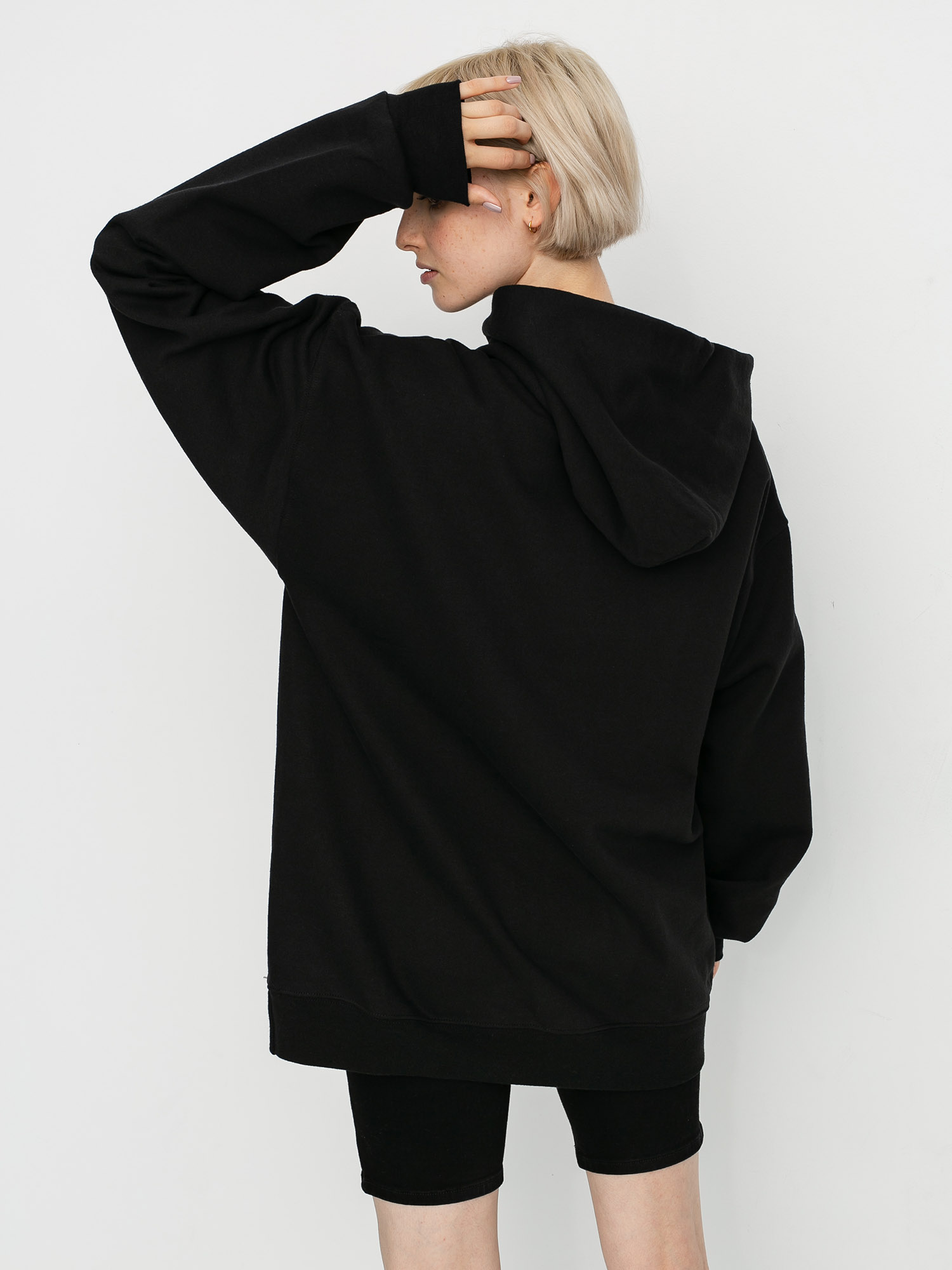 Thrasher Flame HD Wmn Kapucnis pulóver (black)